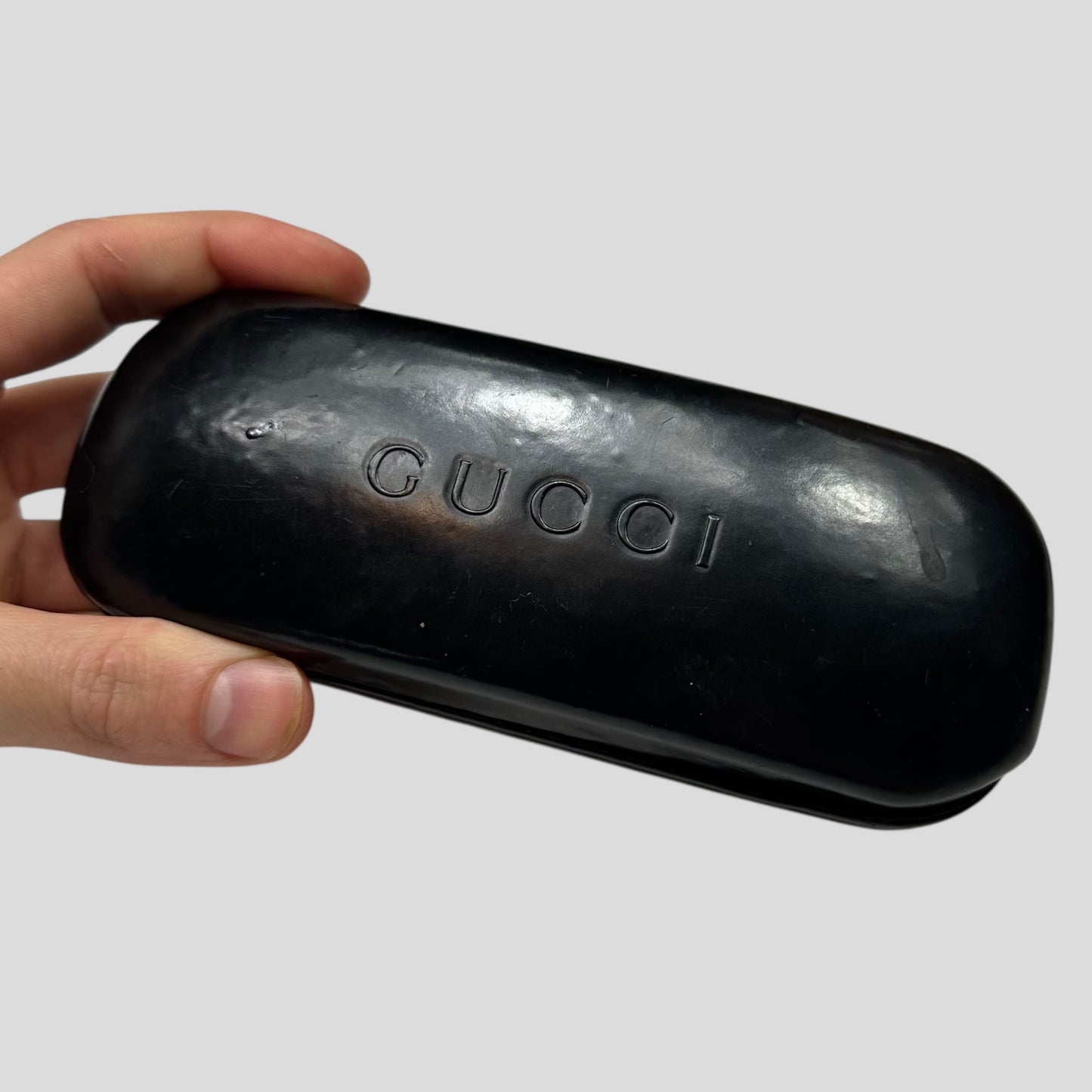 Gucci by Tom Ford 00’s Zebra Print GG Logo Square Sunglasses