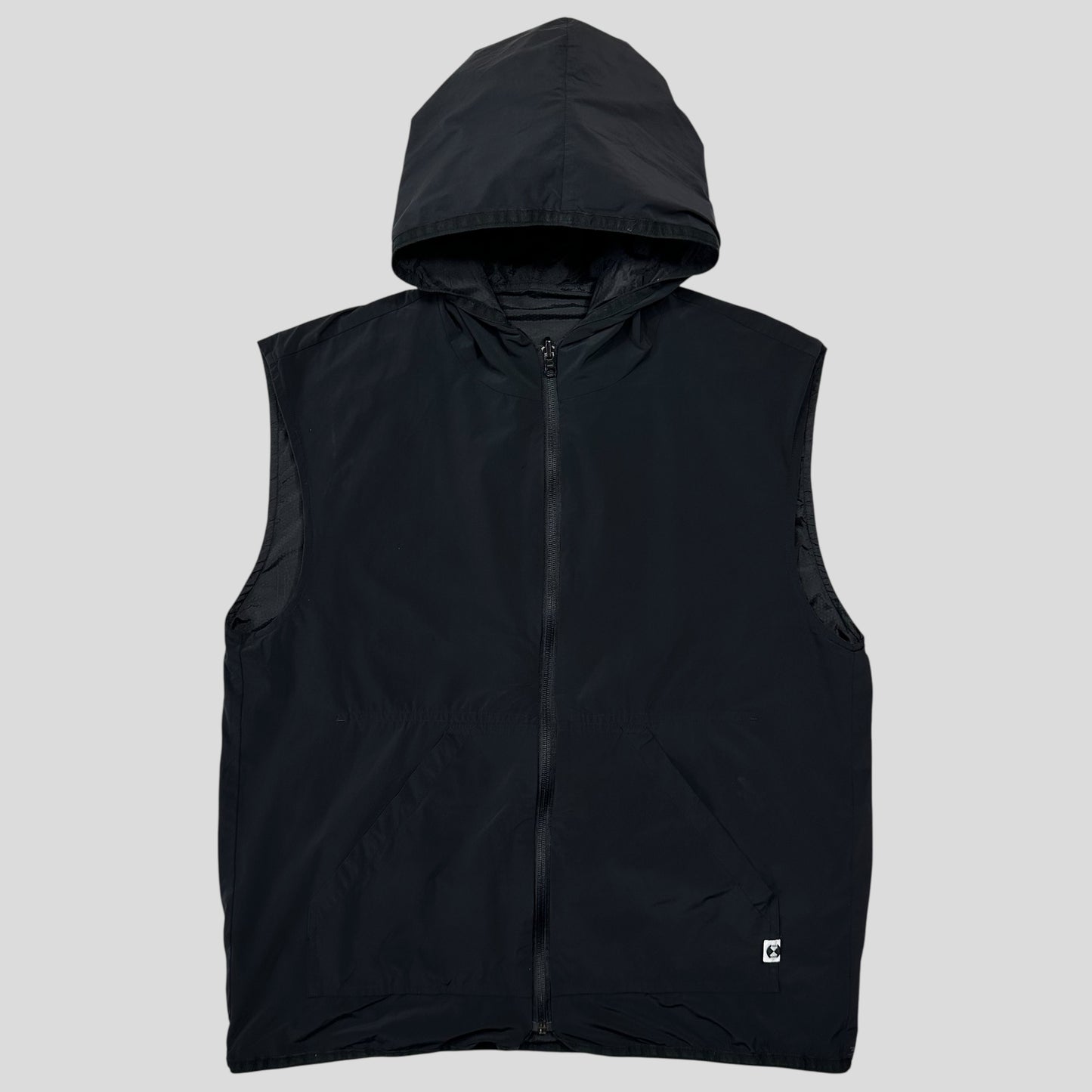 Final Home 00’s Reversible Hex Ripstop Nylon Gilet Vest - M/L