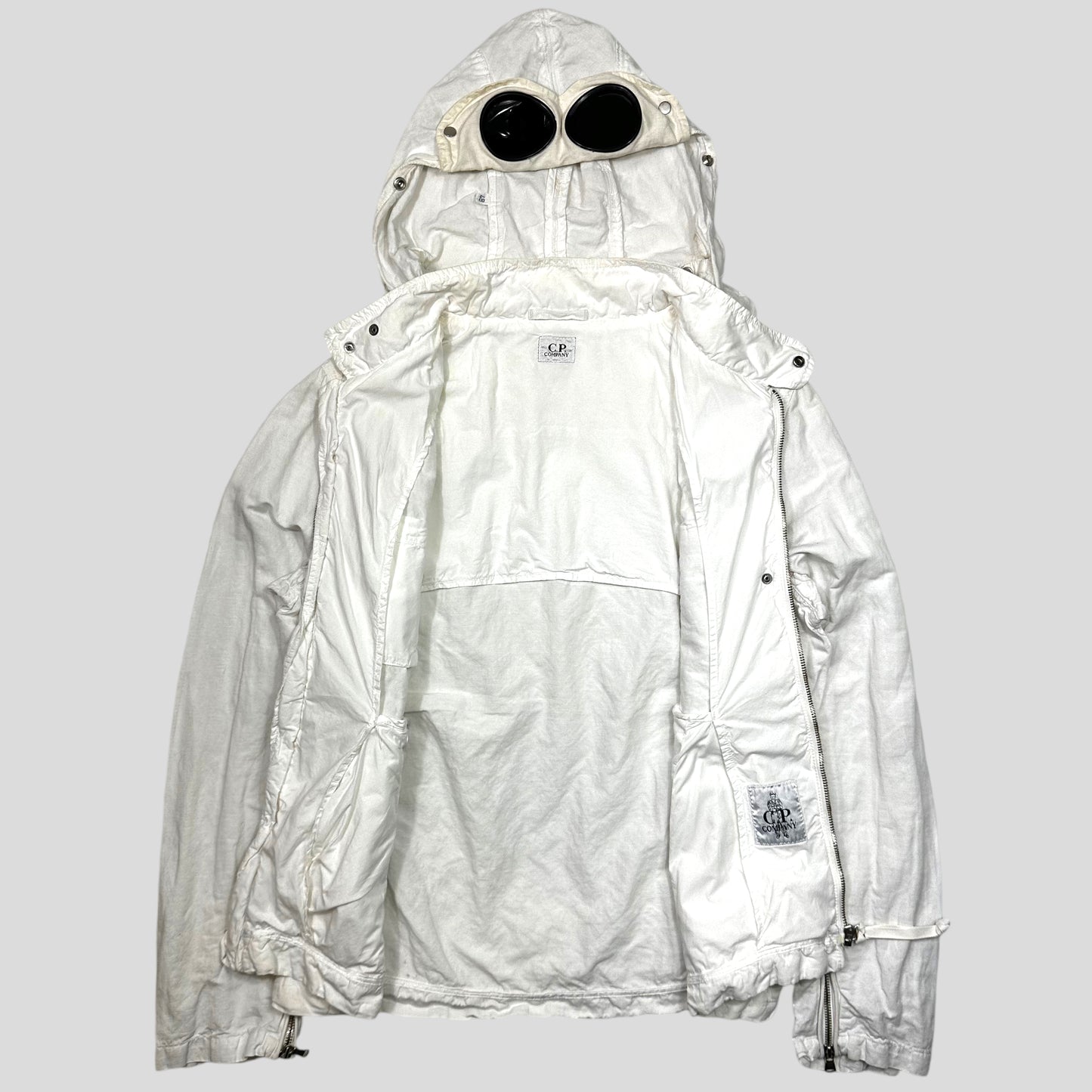 CP Company SS06 Green Goggle Metal Flax Jacket - IT48 (M)