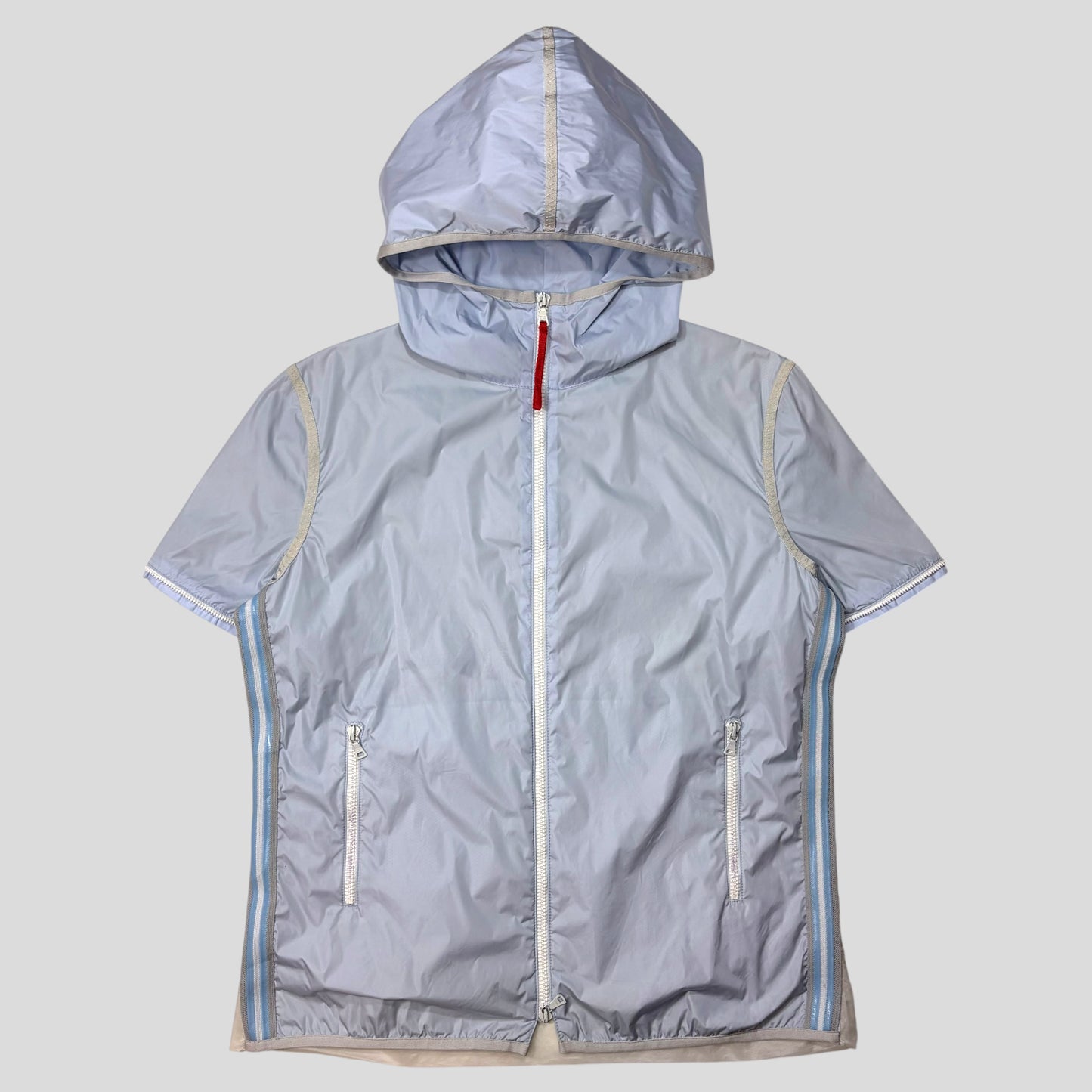 Prada Sport SS00 Modular Gel Seam Ice Blue Jacket - IT48