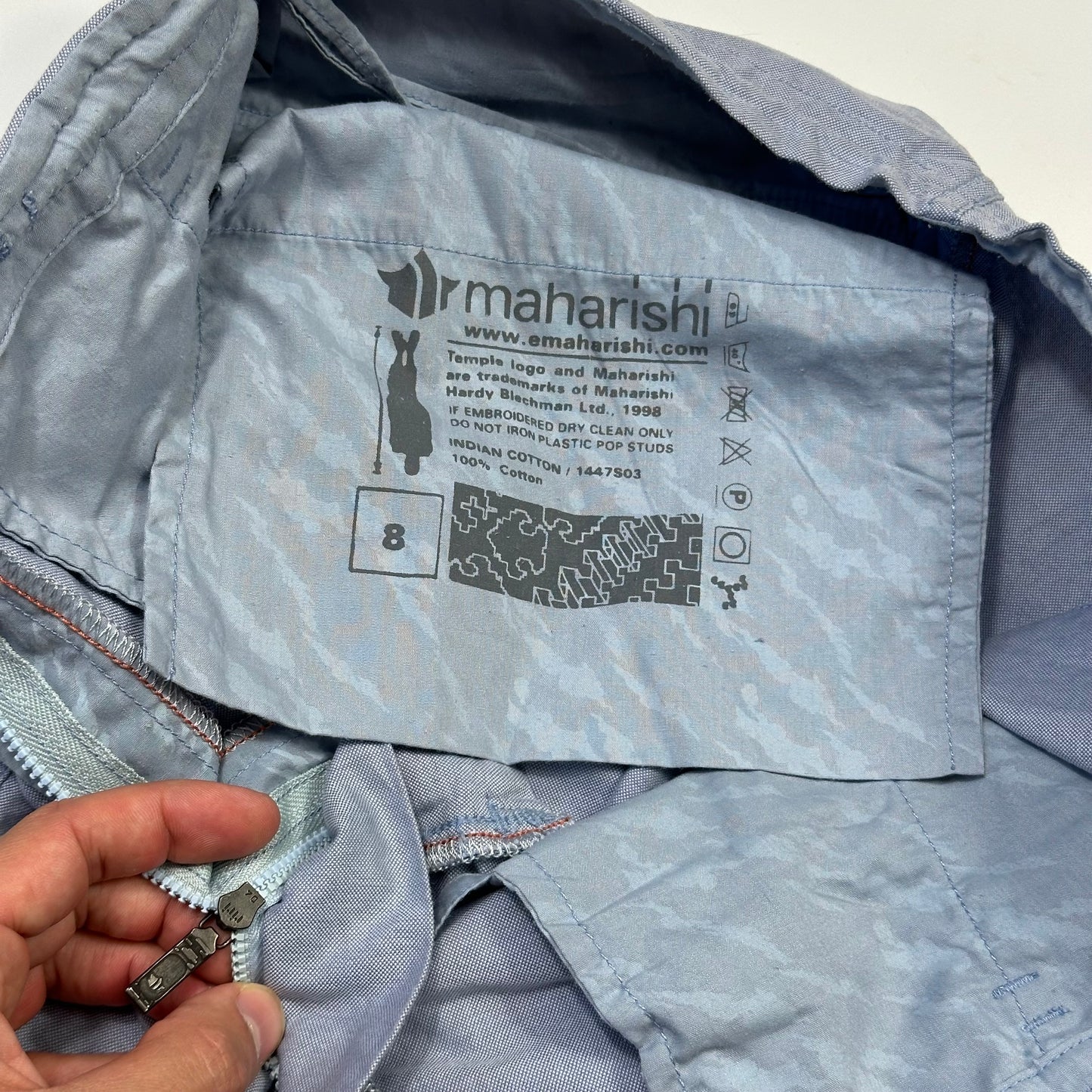 Maharishi 00’s Lavender Blue Snopants - UK8