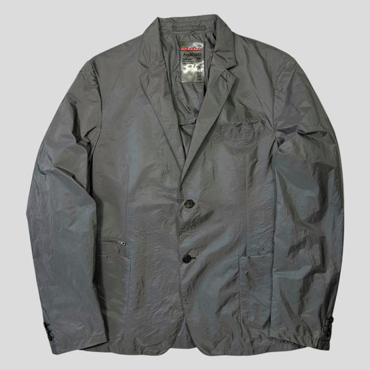 Prada Sport 2014 Nylon PU Shimmer Blazer Jacket - IT54 (L)