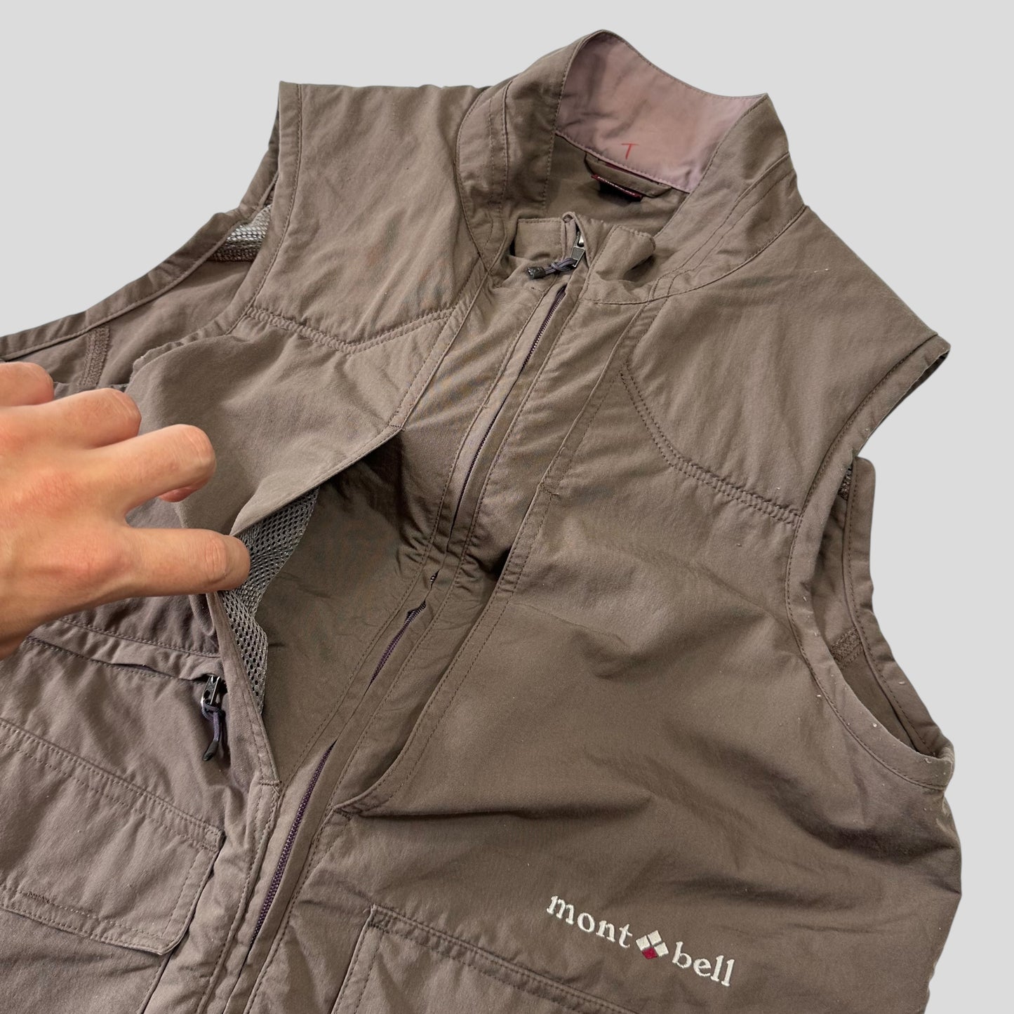 Montbell 00’s Mesh Panelled Utility Vest - S
