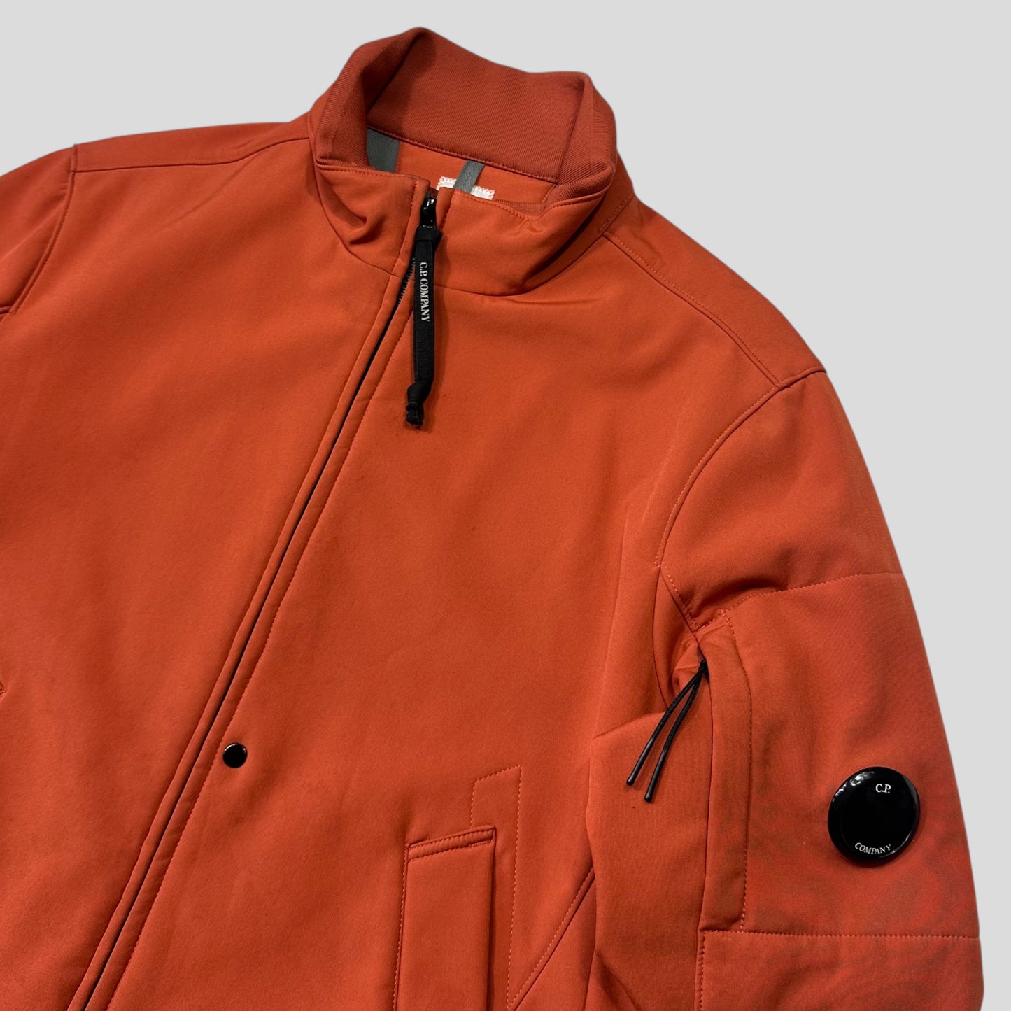 CP Company Orange Soft Shell Lens Bomber Jacket - IT48 (M)