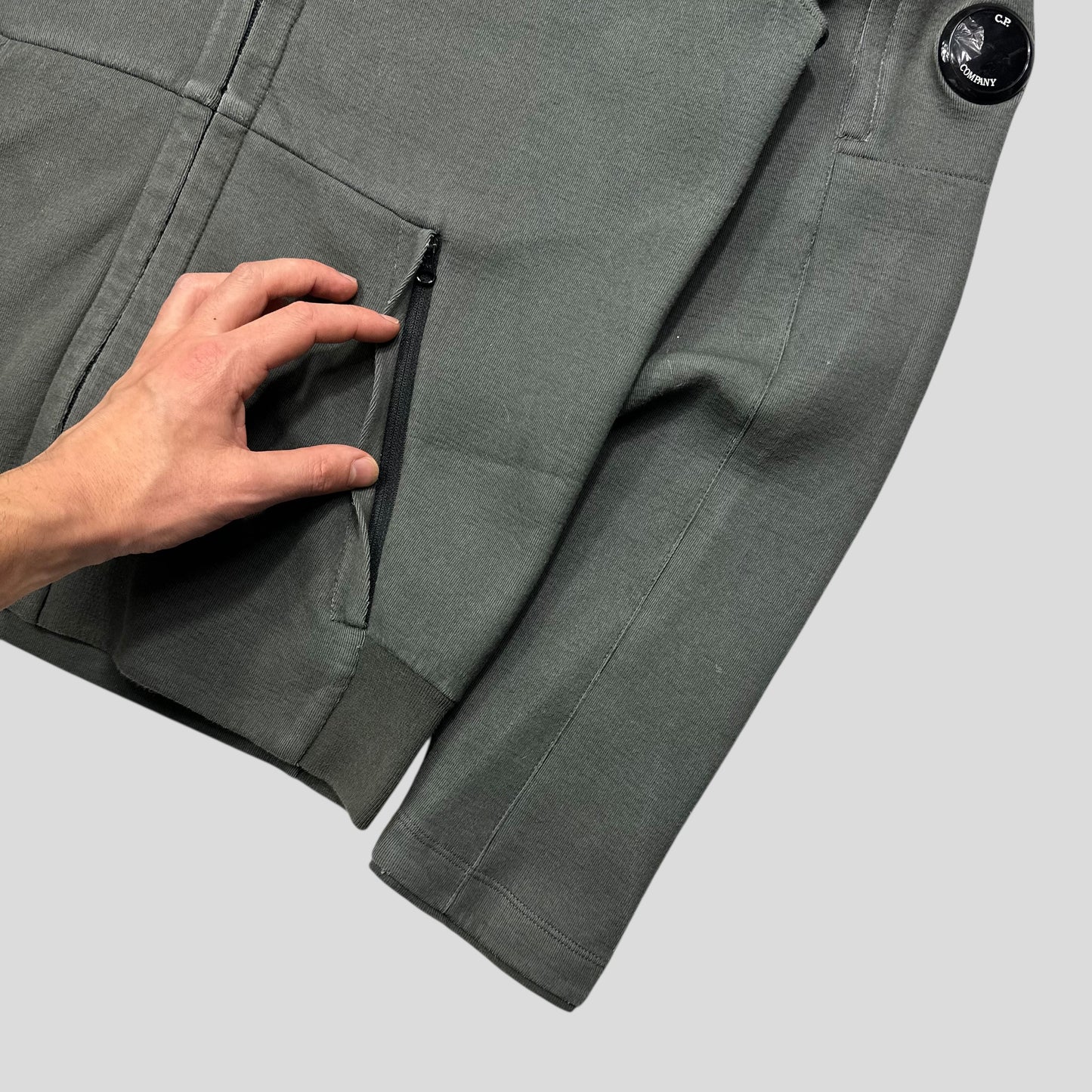 CP Company Spayser Lens Goggle Hoodie Jacket - L (M)