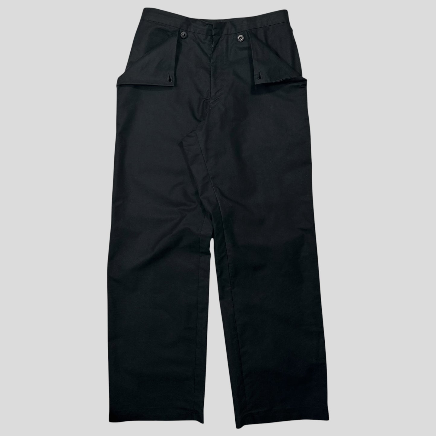 Miu Miu 1999 Modular Hip Pocket Co-nylon Carpenter Trousers - M/L
