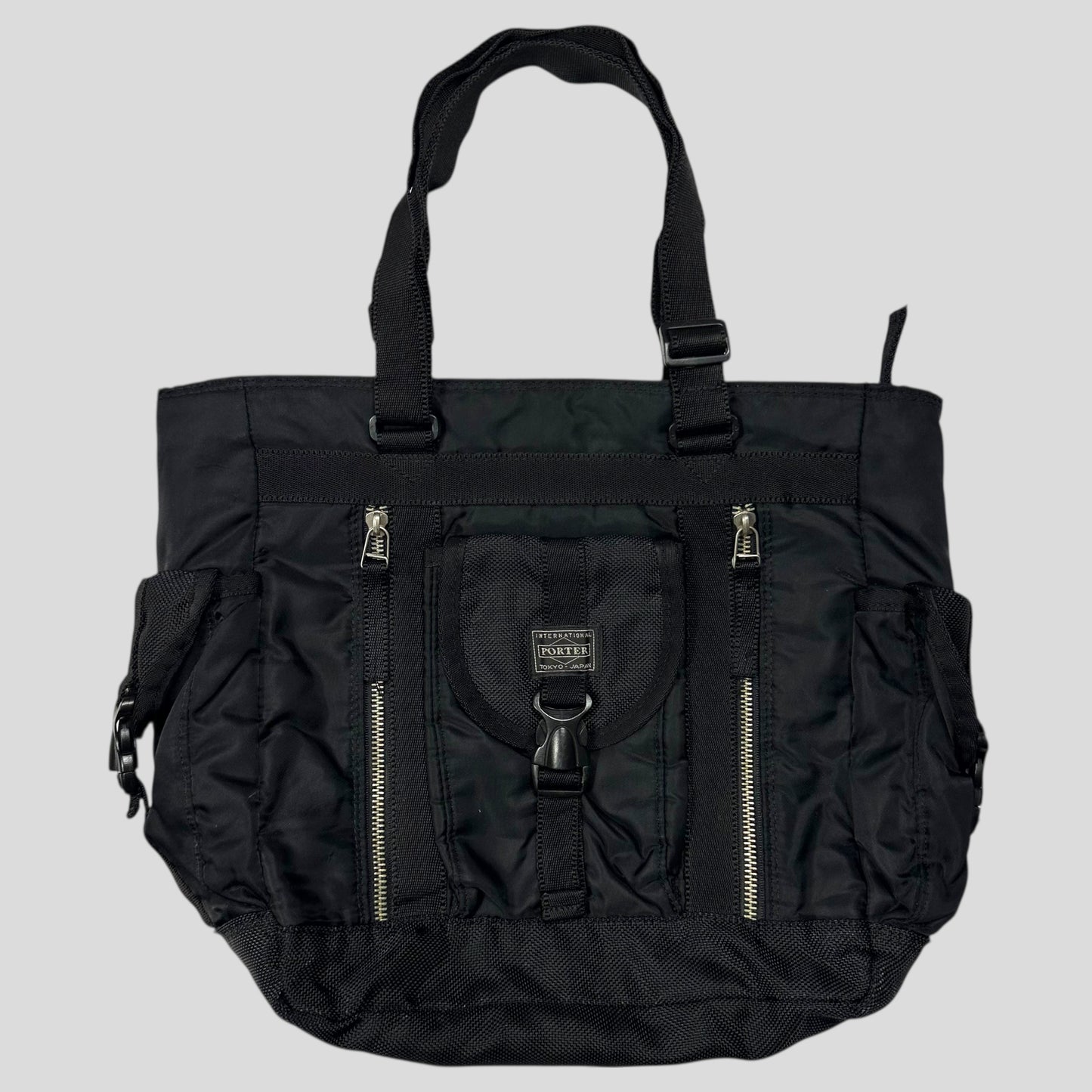 Porter Yoshida 00’s Multipocket Technical Nylon Tote Bag