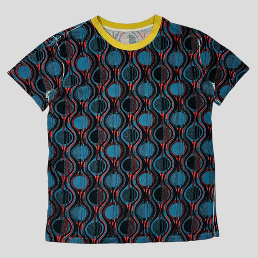 Prada Milano 2014 Sublimation Print Abstract T-shirt - S/M