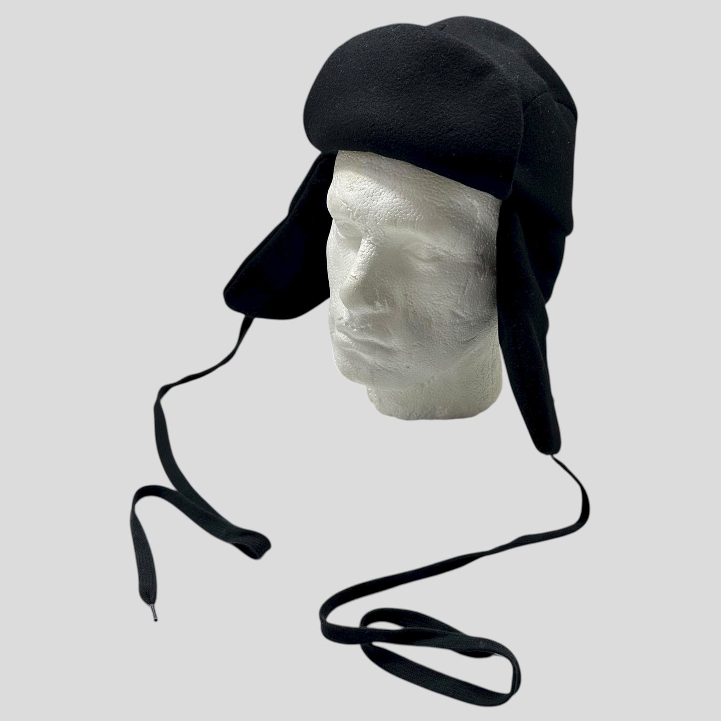 Prada 00’s 3D Wool Padded Trapper Hat - S/M