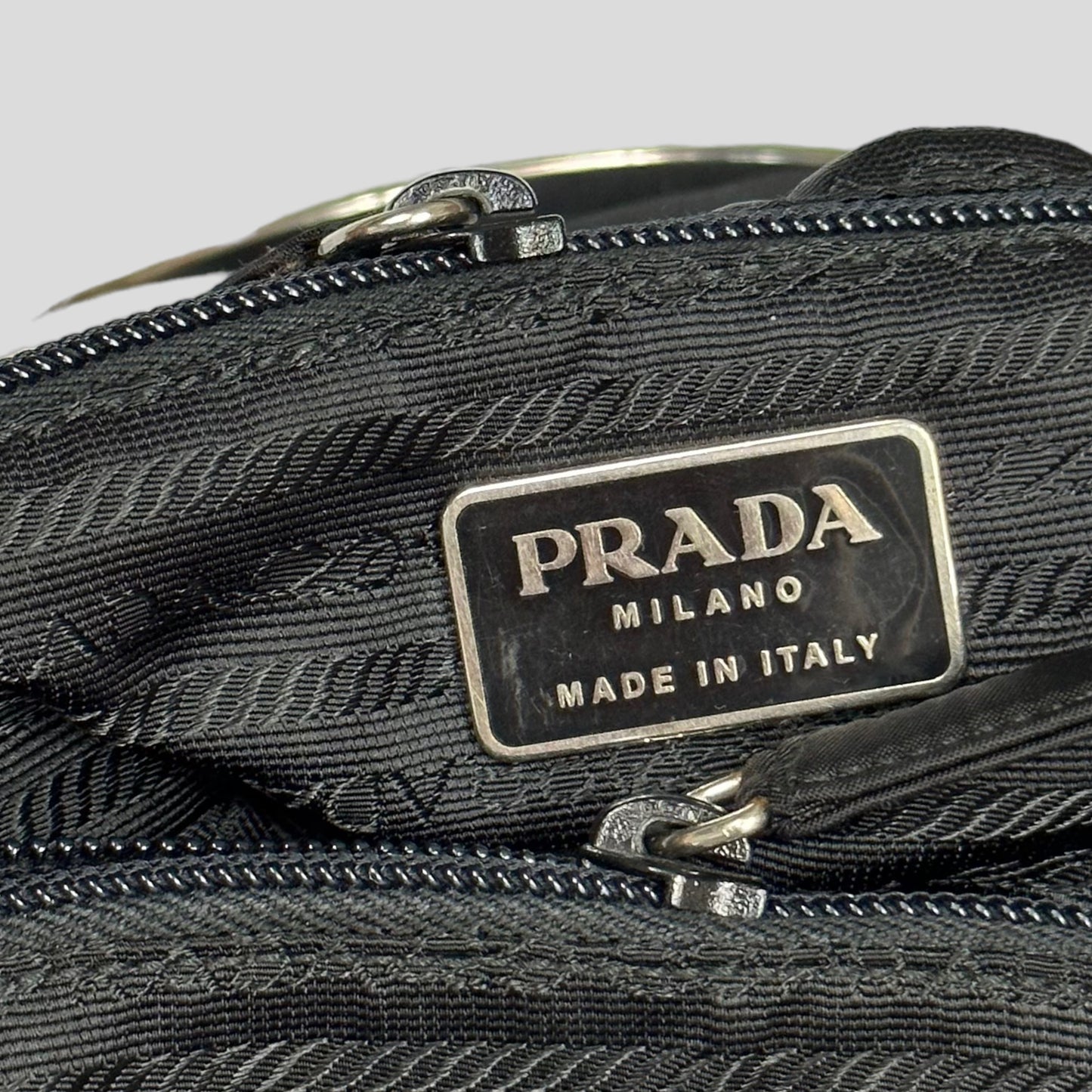 Prada Milano 00’s Nylon Tote Handbag