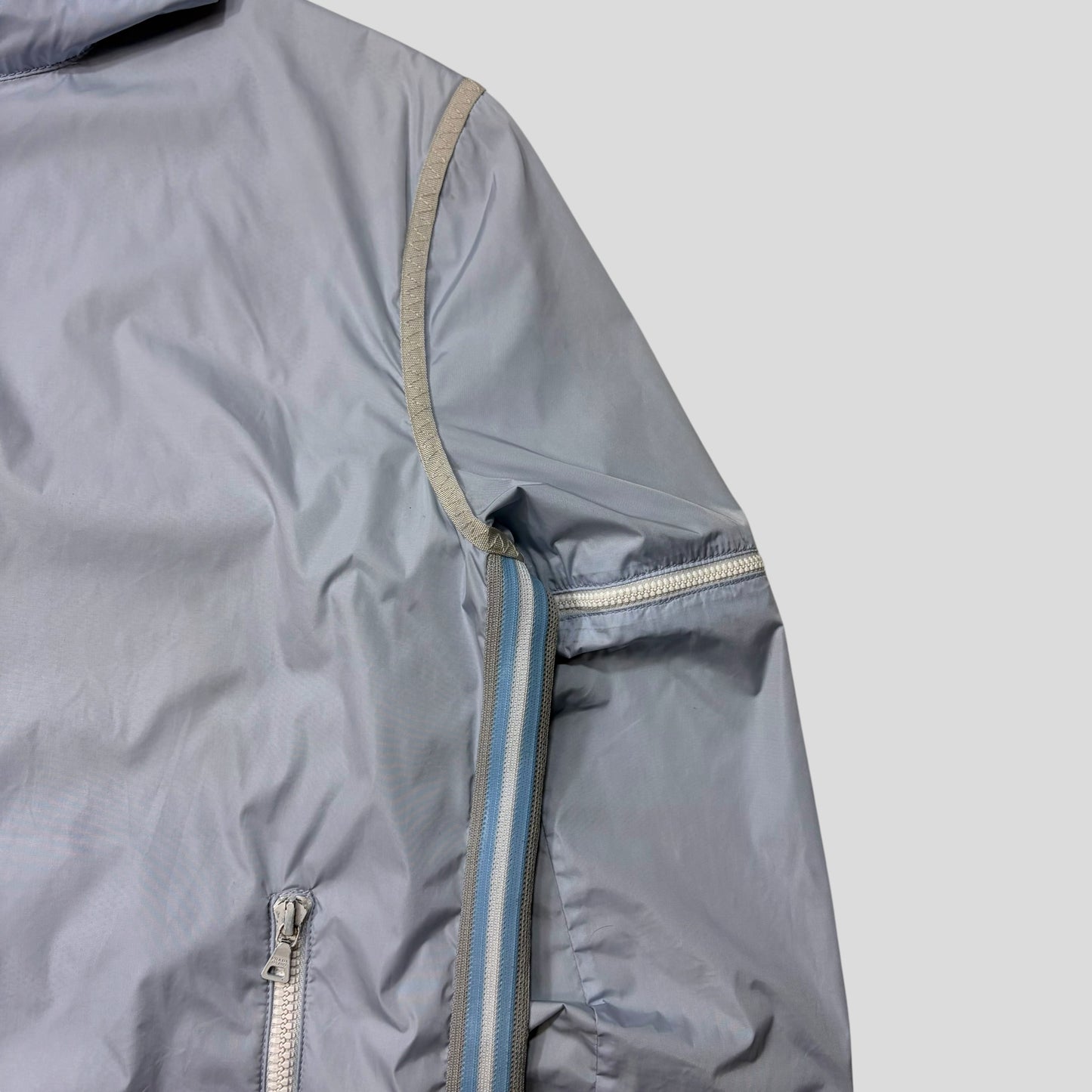 Prada Sport SS00 Modular Gel Seam Ice Blue Jacket - IT48