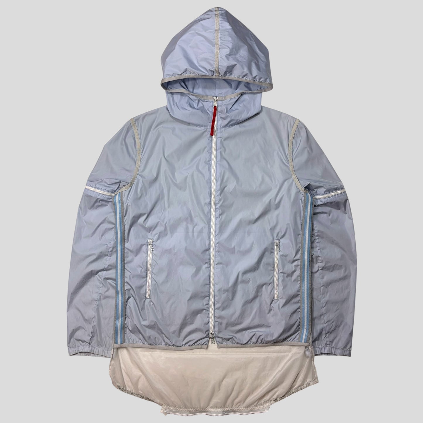 Prada Sport SS00 Modular Gel Seam Ice Blue Jacket - IT48
