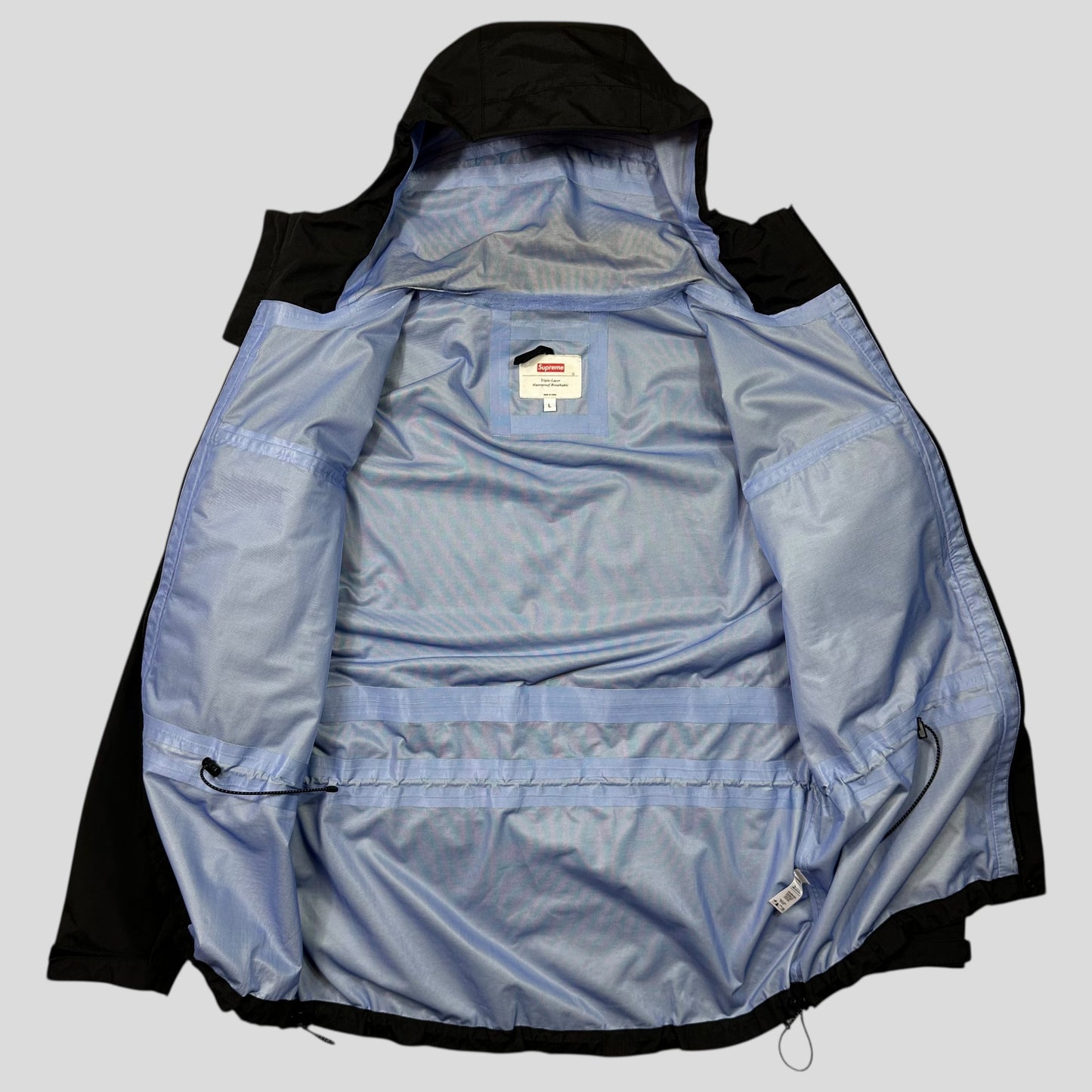 Supreme FW14 3M Taped Seam Reflective Skepta Jacket - L