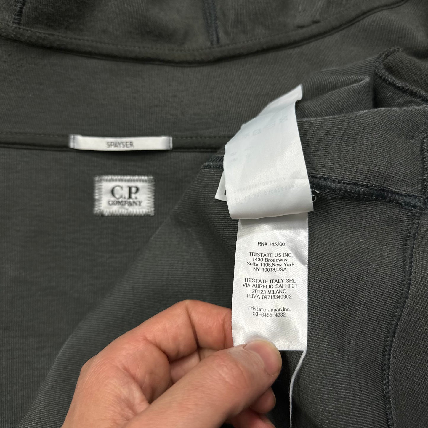 CP Company Spayser Lens Goggle Hoodie Jacket - L (M)