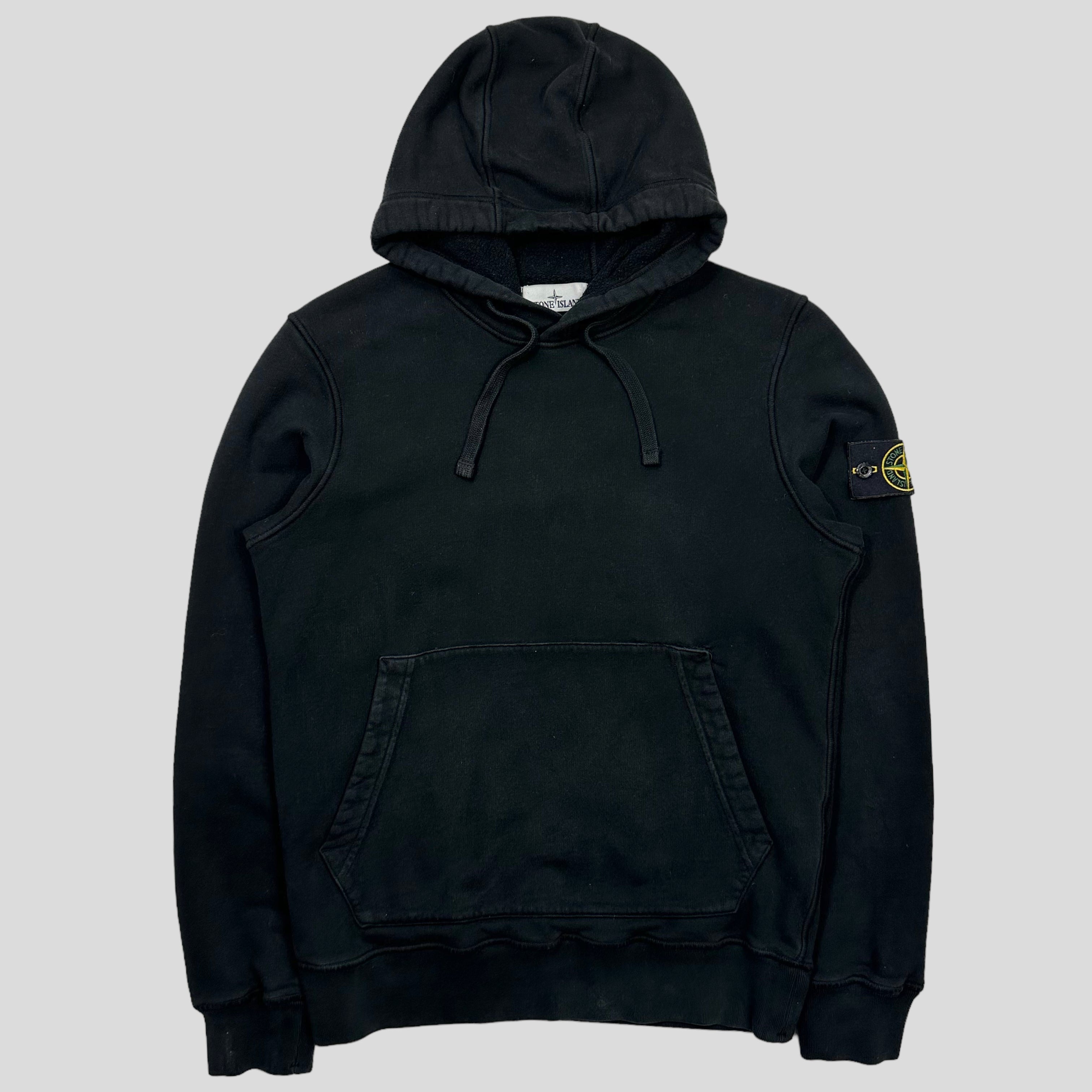 Stone Island AW20 Black Pullover Hoodie S M Warmwaves