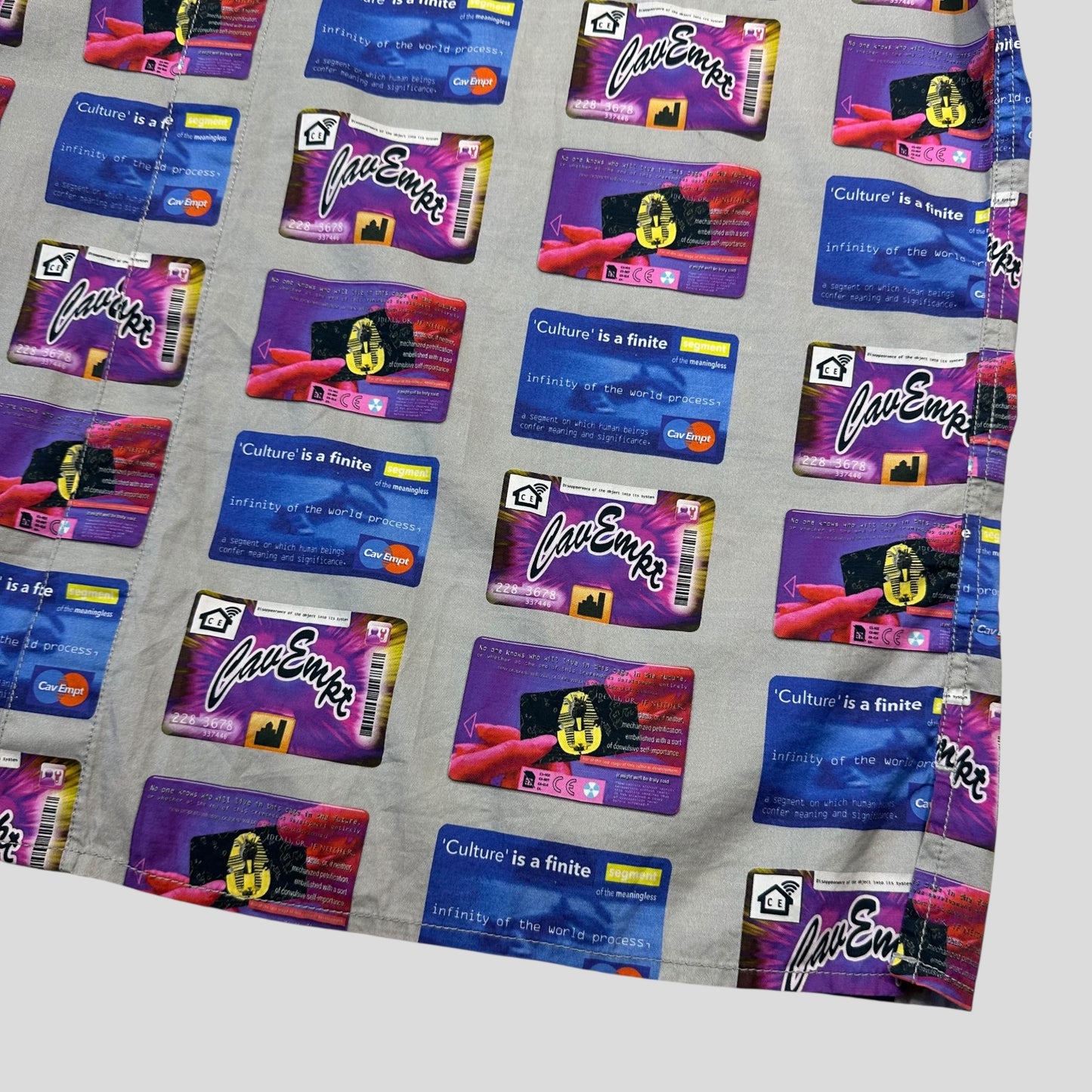 Cav Empt Credit Card Boxy Shirt - M (L/XL)