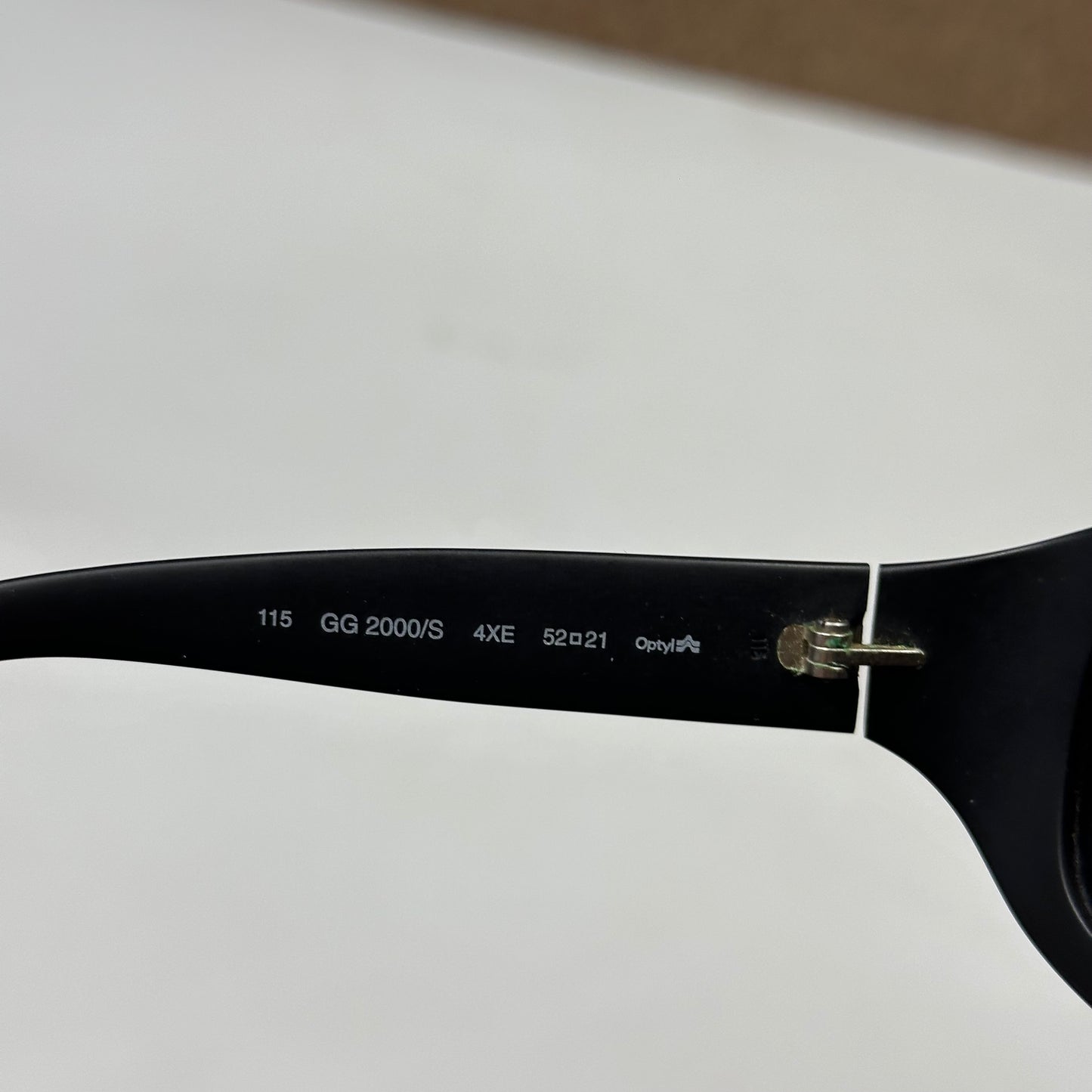 Gucci by Tom Ford 1999 Campaign Matte Black Sunglasses