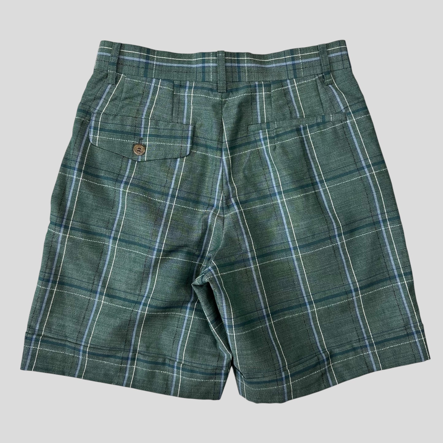 Junya Watanabe by CDG 2012 Checkered Mohair Wool Shorts - S