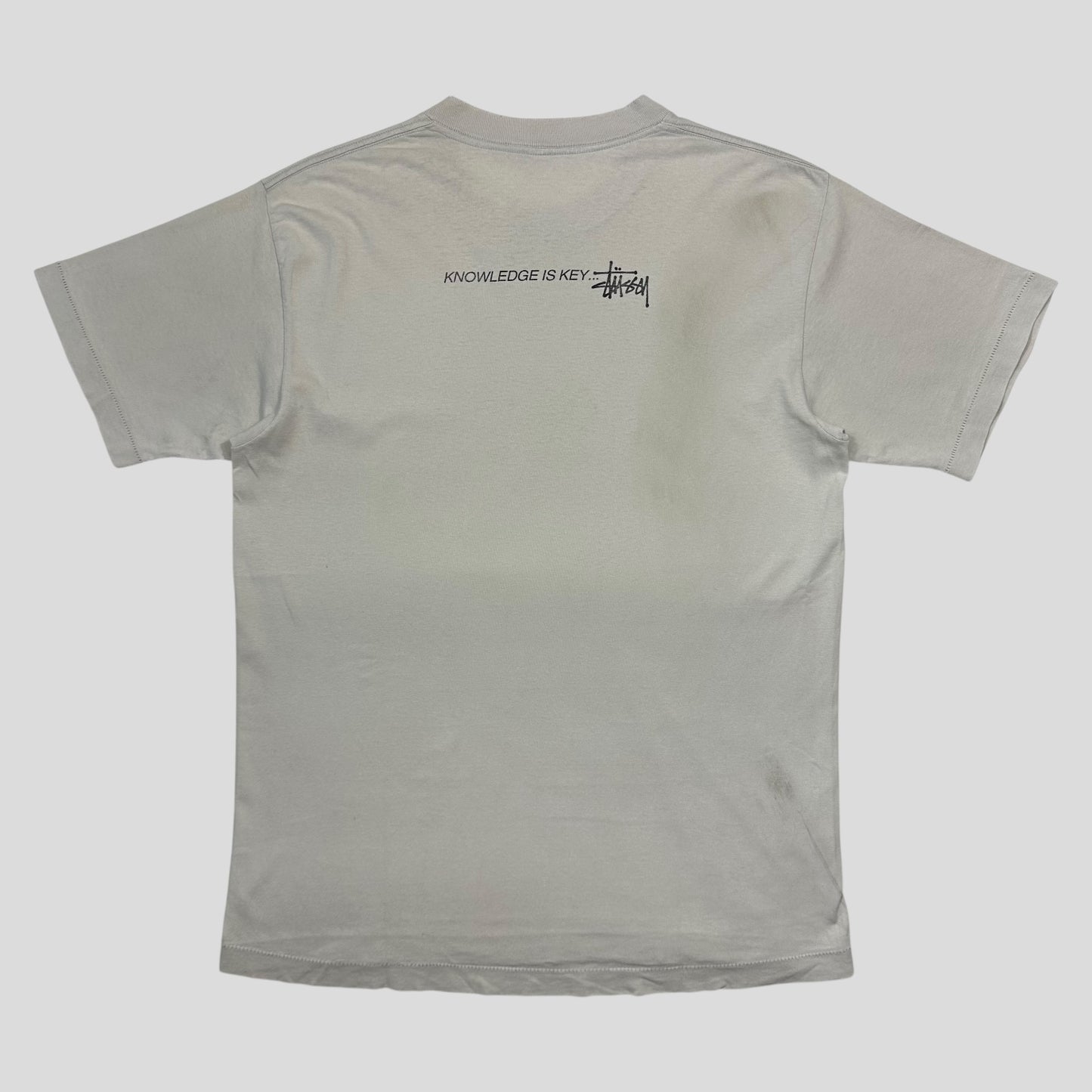 Stussy early 90’s Knowledge is Key T-shirt - L
