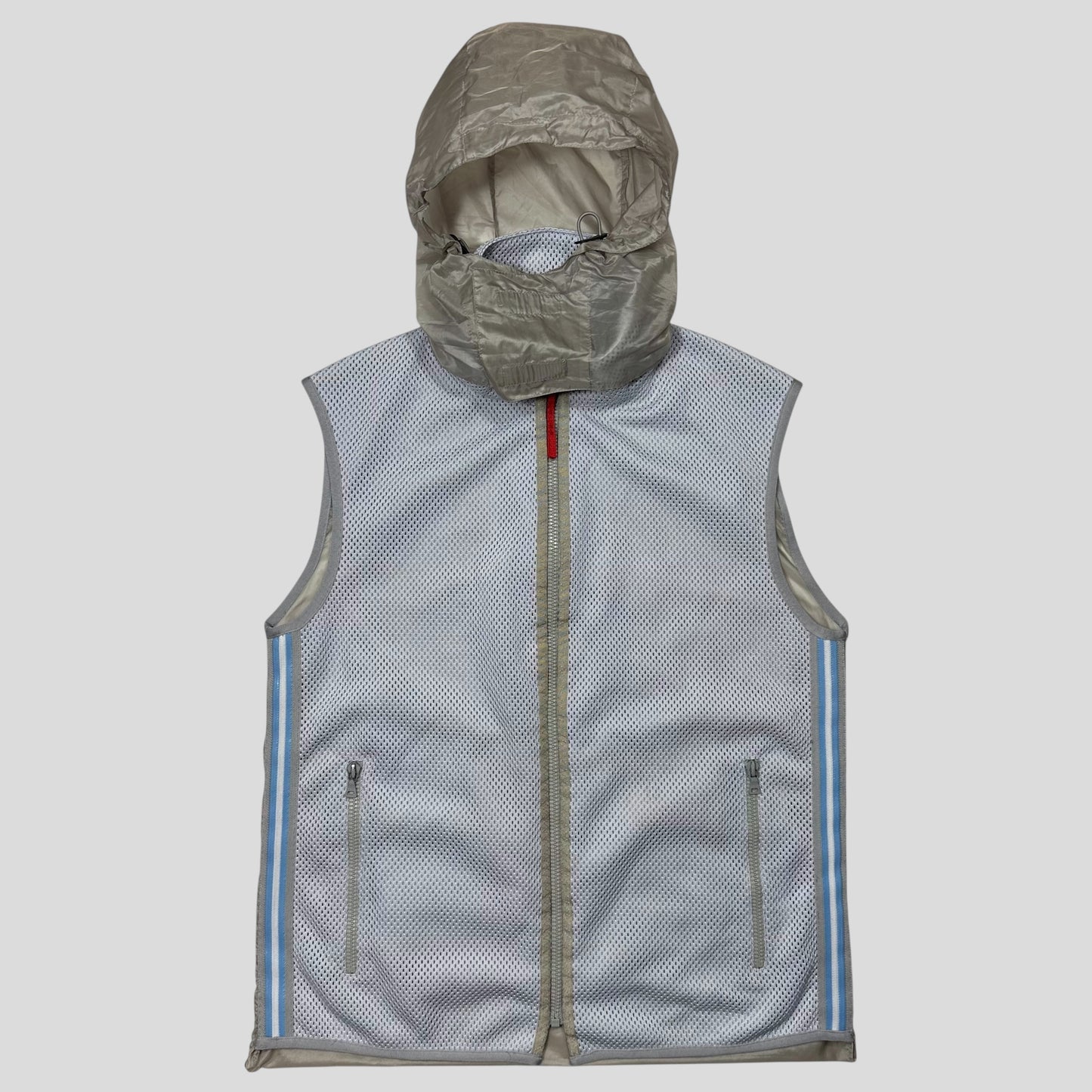 Prada Sport SS00 Gel Seam Convertible Mesh Gilet - IT48