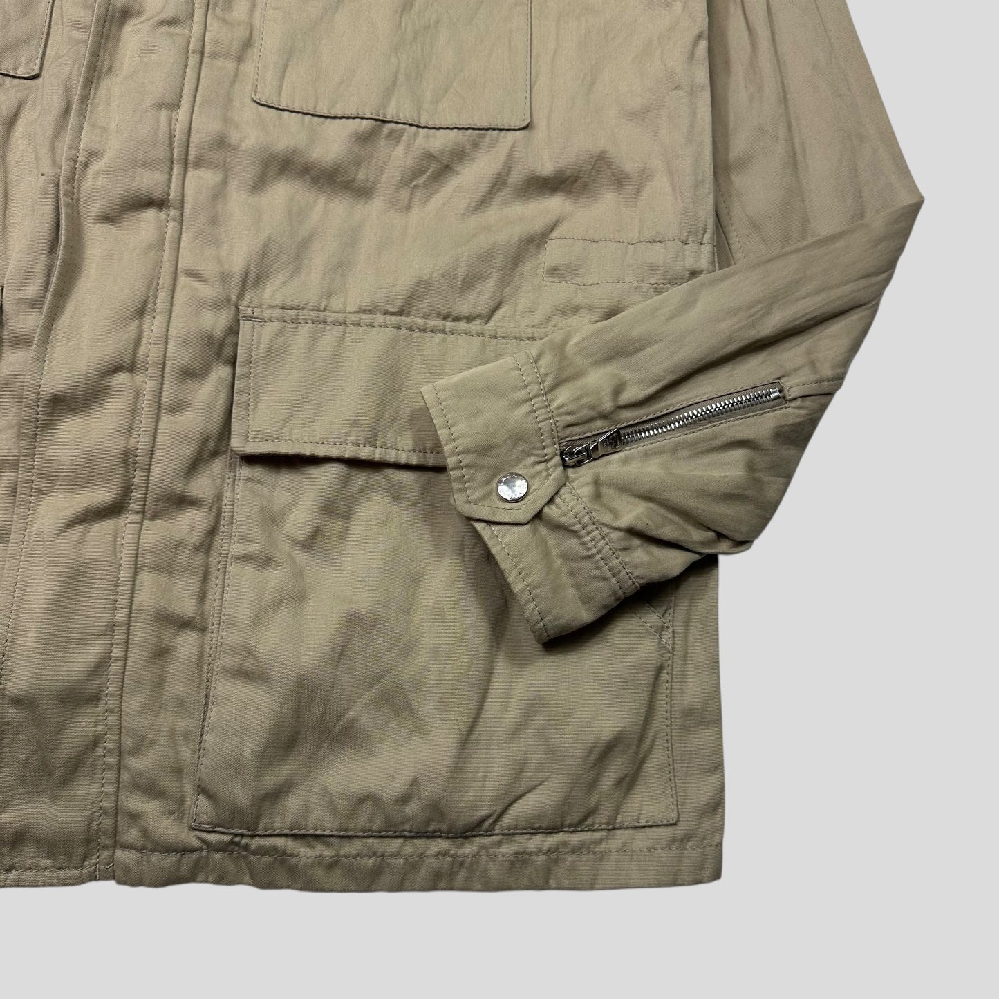 Prada Sport 00’s Cotton & Metal Multipocket Moto Field Jacket - IT54 (L)