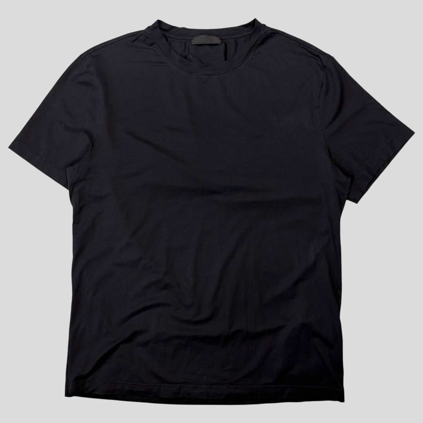 Prada Milano 2018 Black Tab Mini Logo T-shirt - M