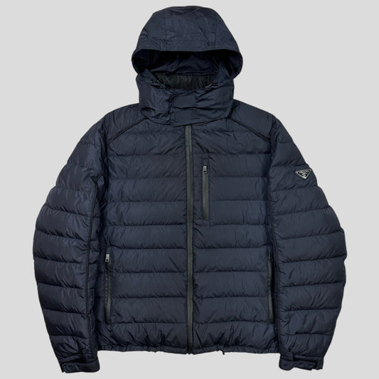 Prada Milano 2020 Laminated Duck Down Technical Puffer Jacket - IT48