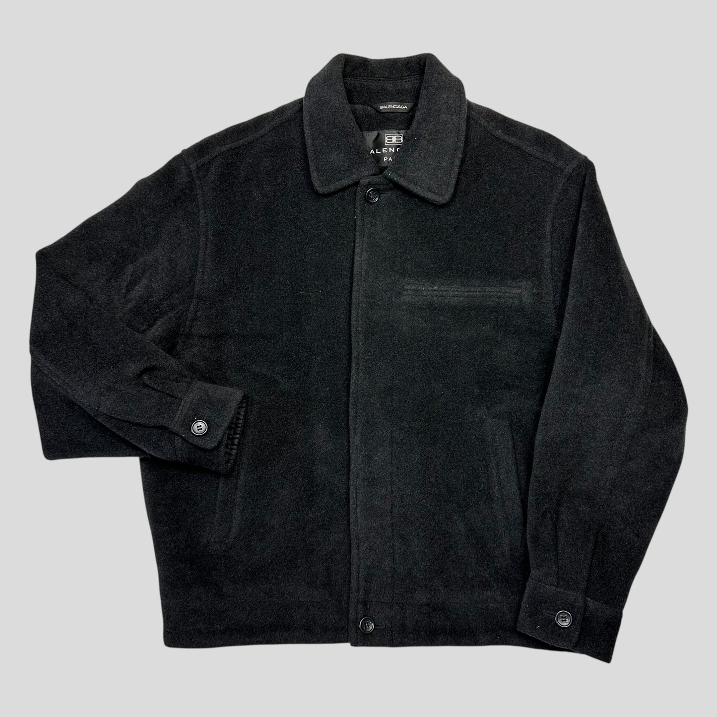 Balenciaga 90’s Wool Coach Jacket - 3 (M/L)