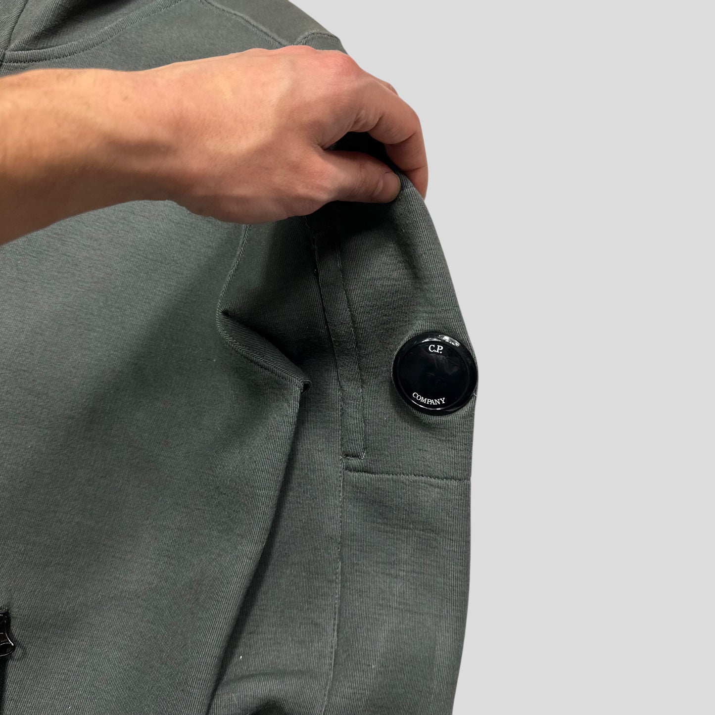 CP Company Spayser Lens Goggle Hoodie Jacket - L (M)