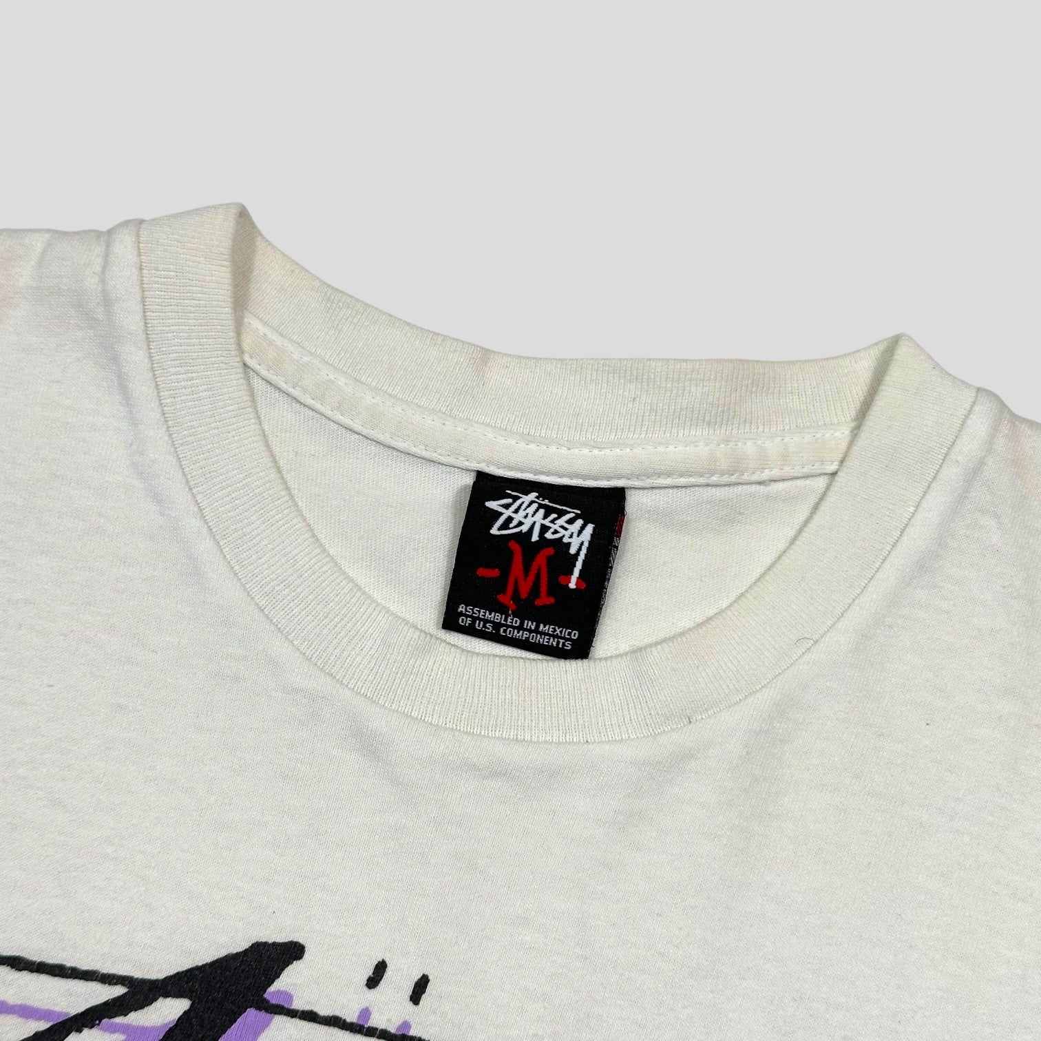 Stussy 00's Motorcross Long Haul T-shirt - M – Warmwaves