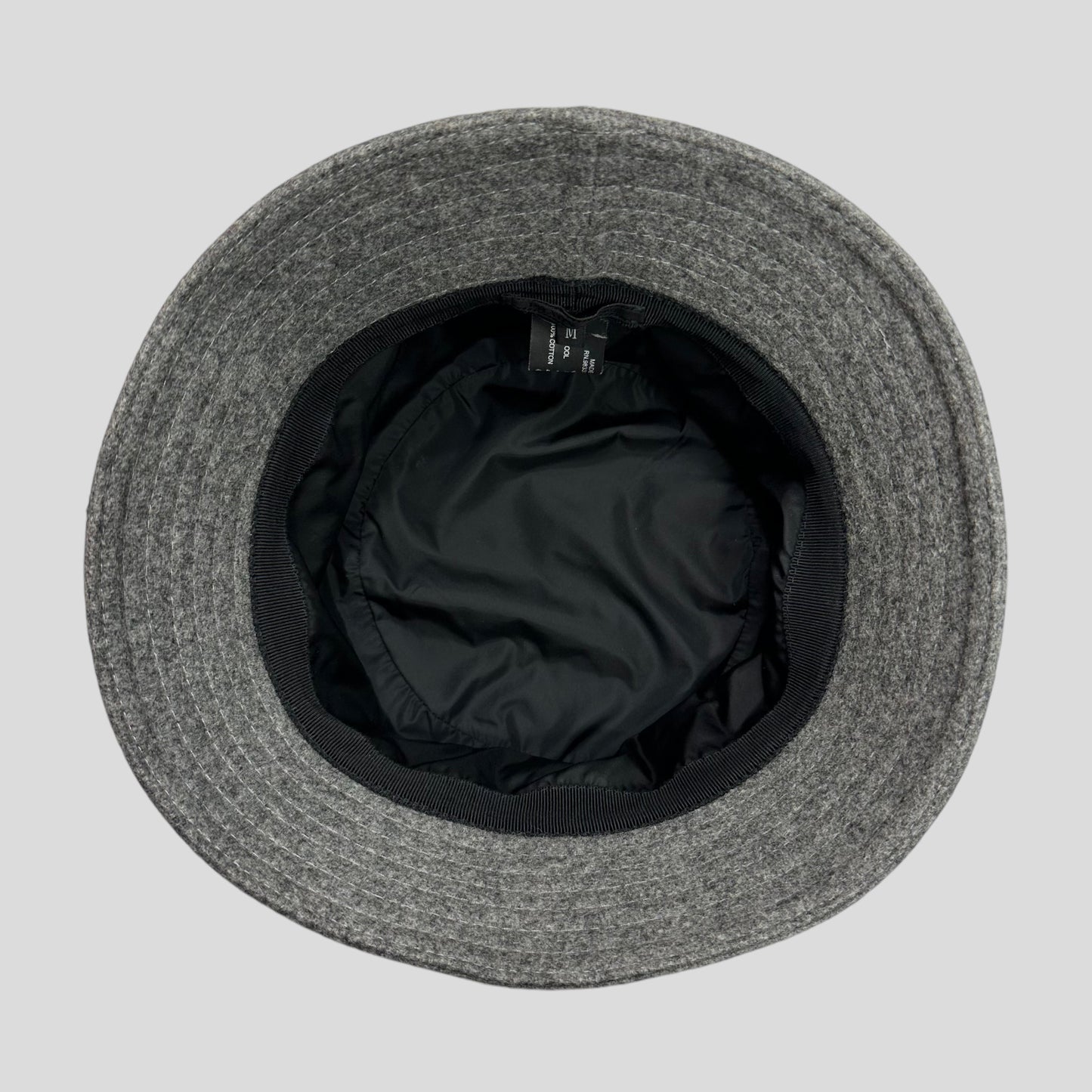 Prada Milano Wool Bucket Hat - M/L