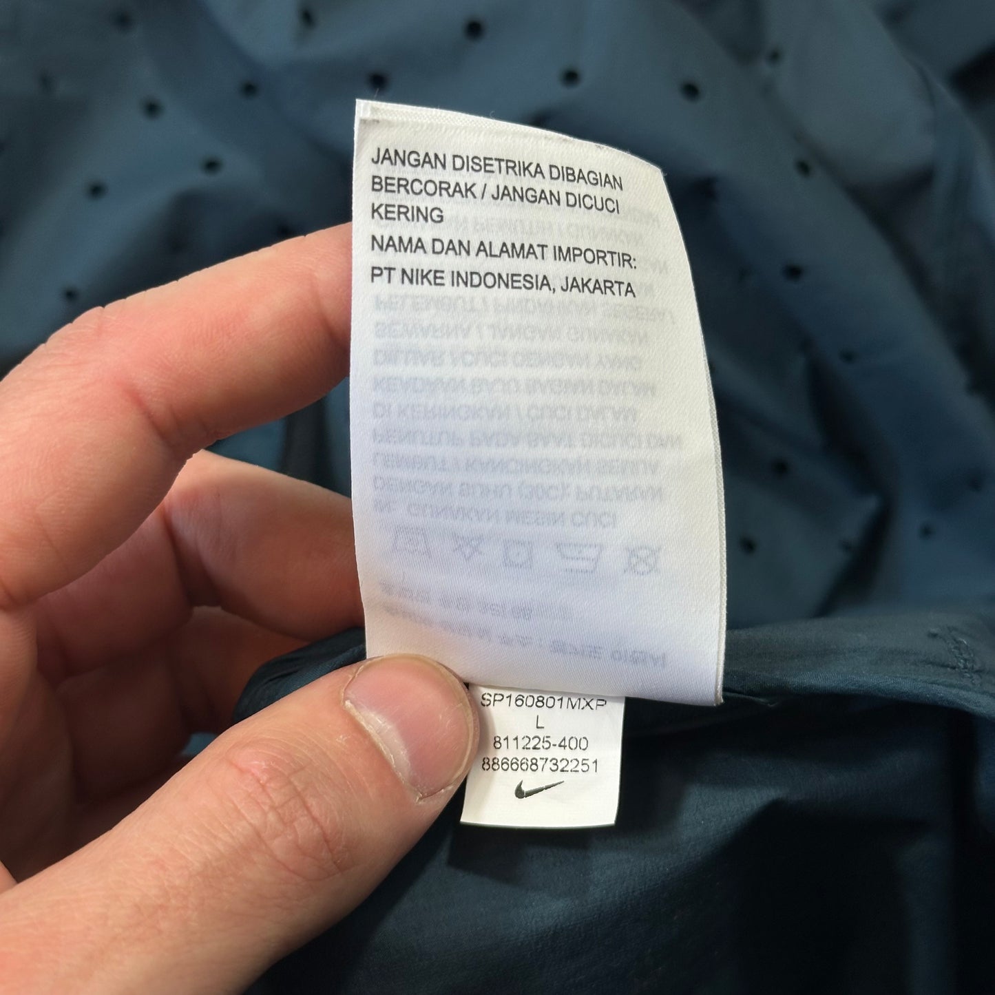 Nike x Undercover Gyakusou SS16 Laser Cut Ventilated Jacket - M/L