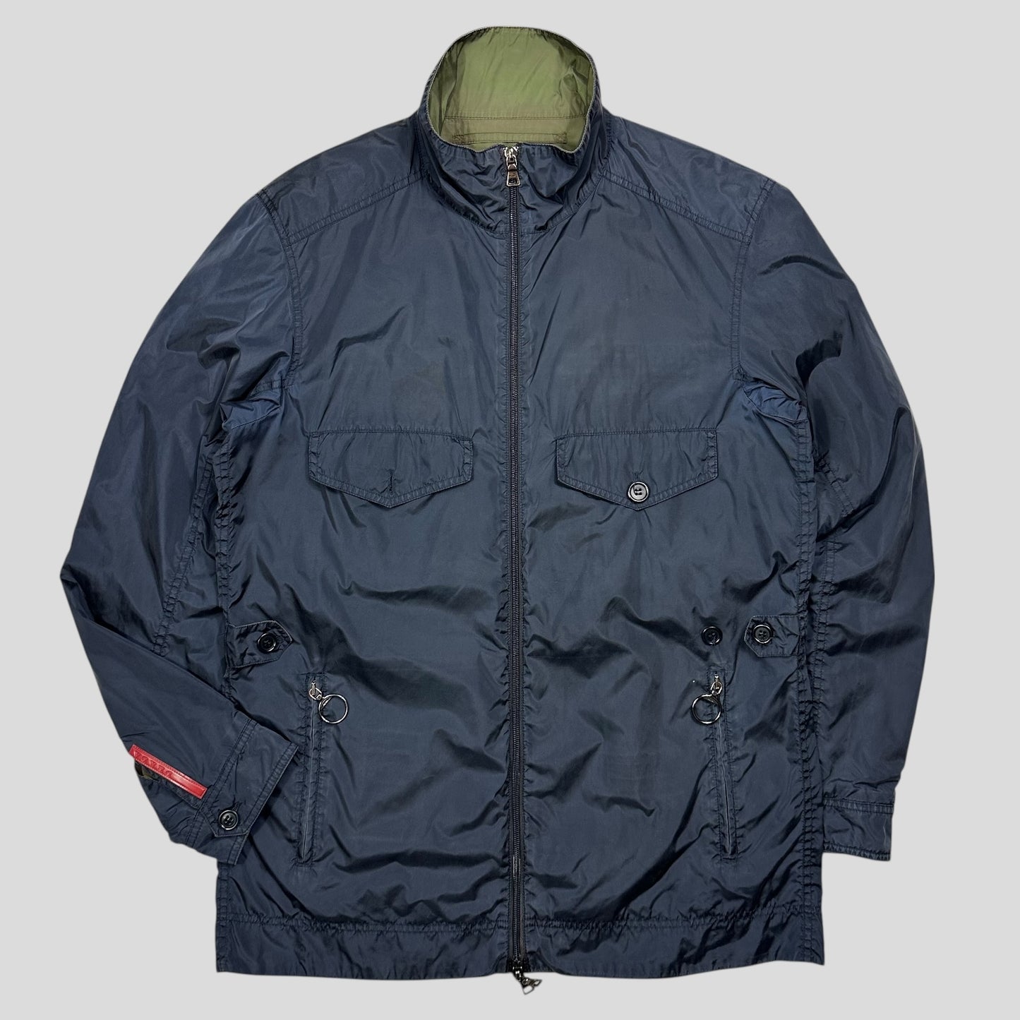 Prada Sport 00’s Nylon Reversible D-ring Field Jacket - IT52 (M/L)