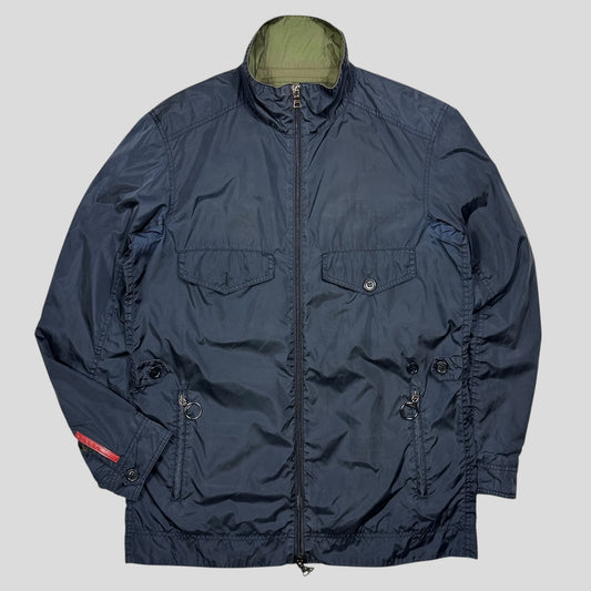 Prada Sport 00’s Nylon Reversible D-ring Field Jacket - IT52 (M/L)
