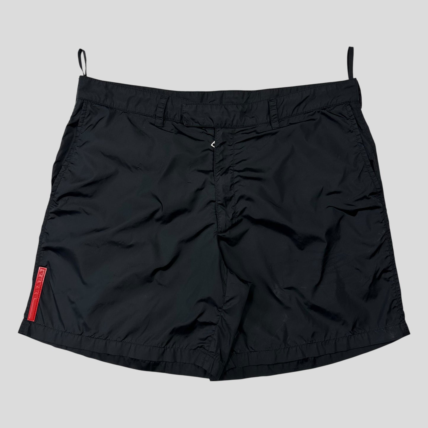 Prada Sport SS99 Black Nylon Shorts - IT50 (33)