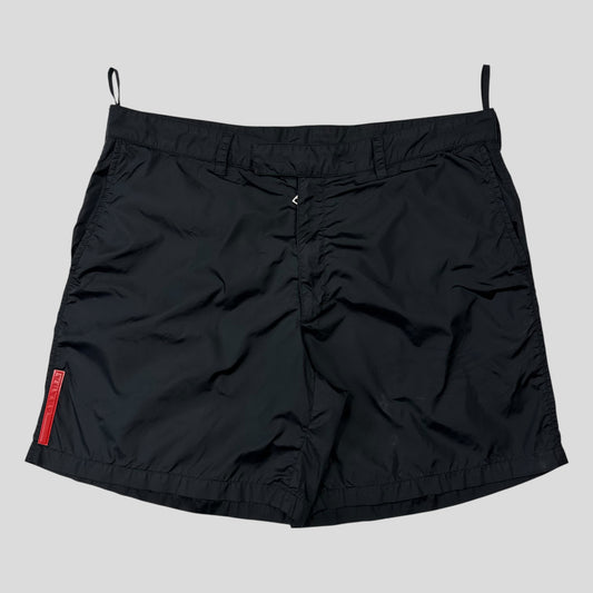 Prada Sport SS99 Black Nylon Shorts - IT50 (33)