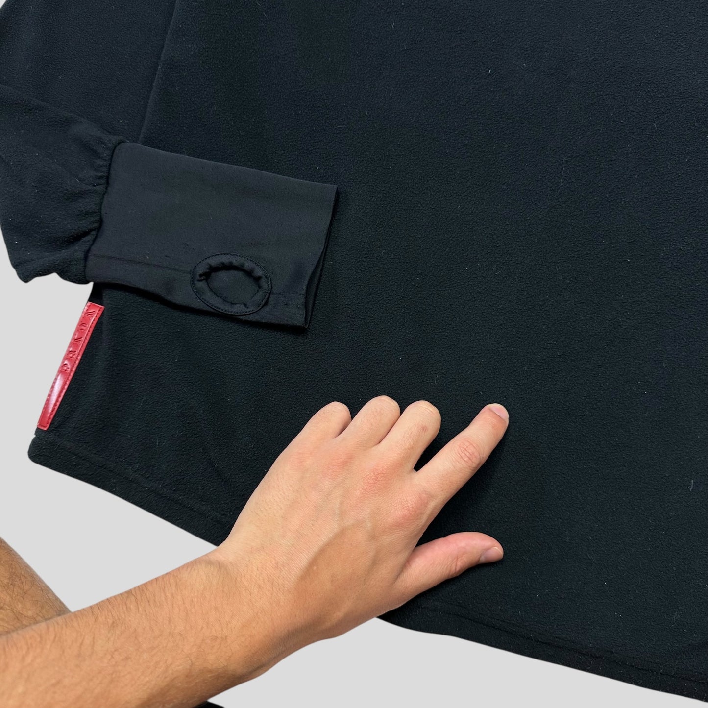 Prada Sport AW00 Snood / Roll Neck Ski Fleece - M