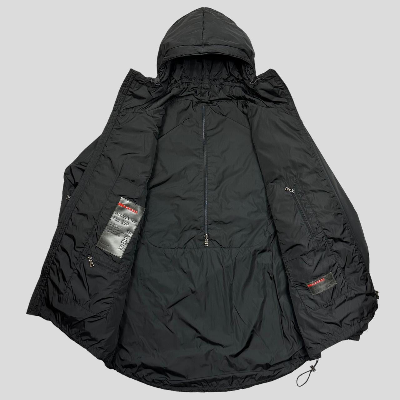 【archive】00s PRADA SPORT Padded Blouson 00s archive prada sport nylon jacket PRADA SPORT 00SS PADDED NYLON