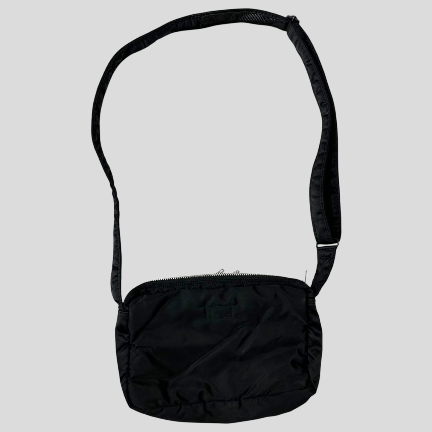 Porter 00’s Black Nylon Tanker Multipocket Crossbody Bag