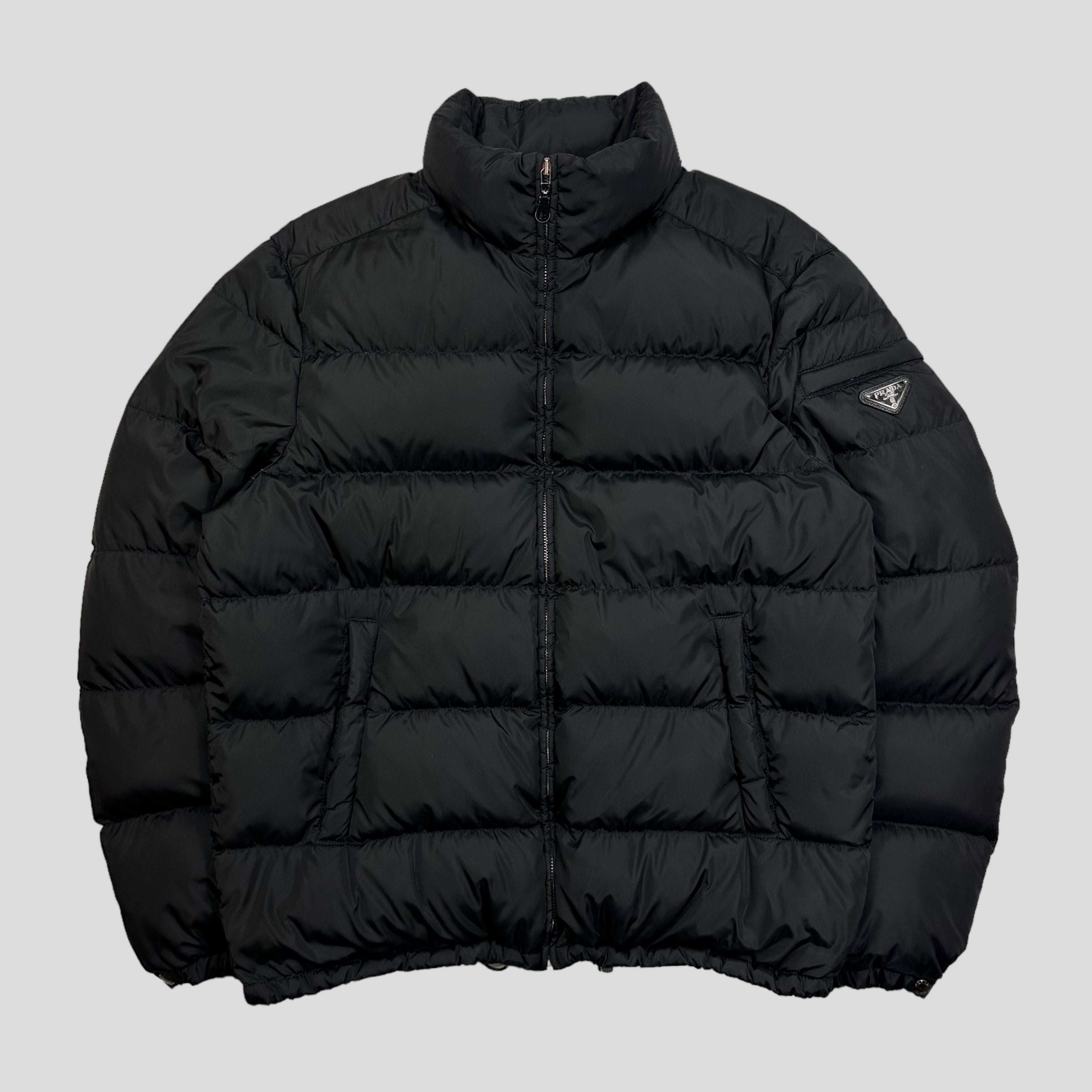 Prada puffer jacket mens hotsell