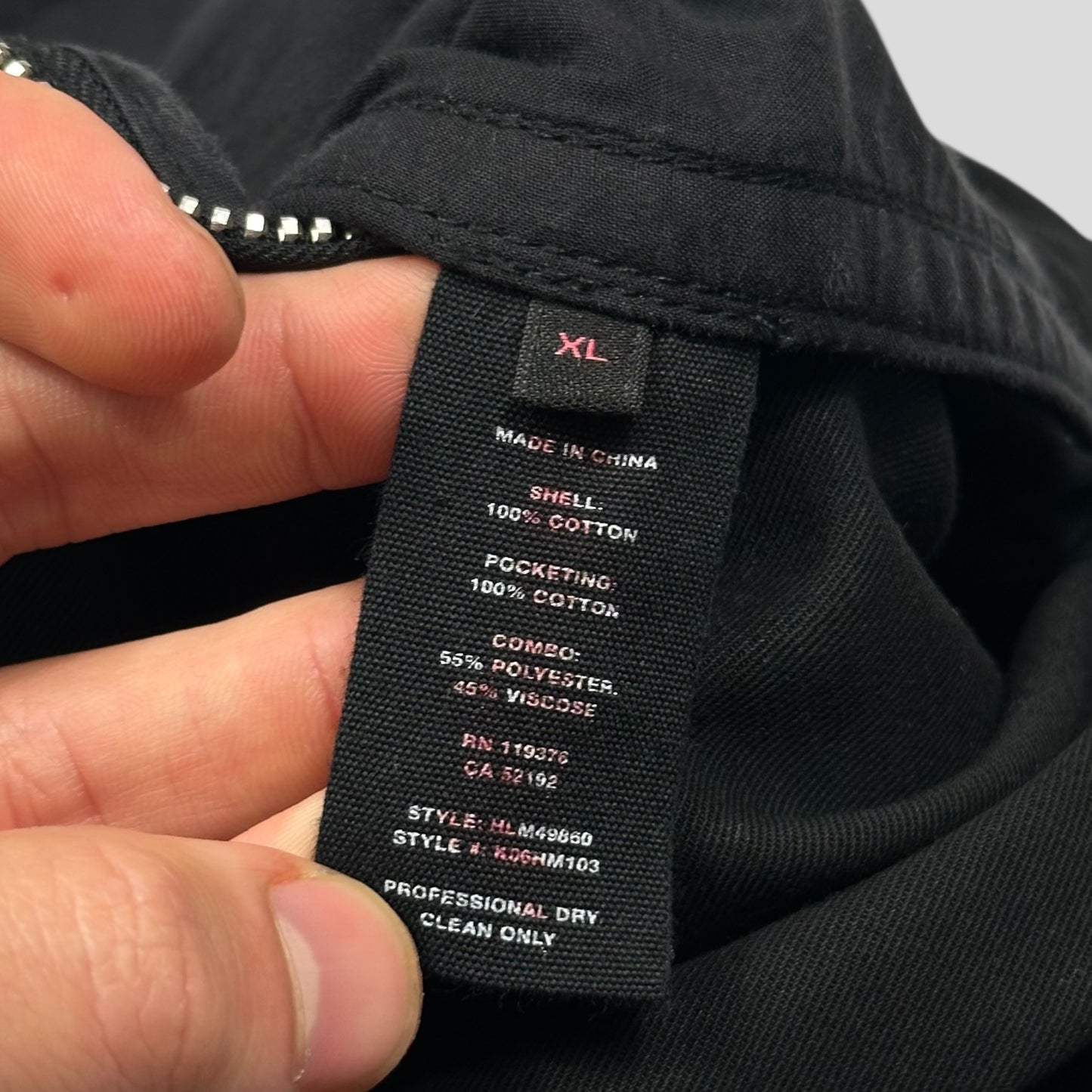 Helmut Lang SAMPLE Parachute Backpack Strap Cotton Jacket - L/XL