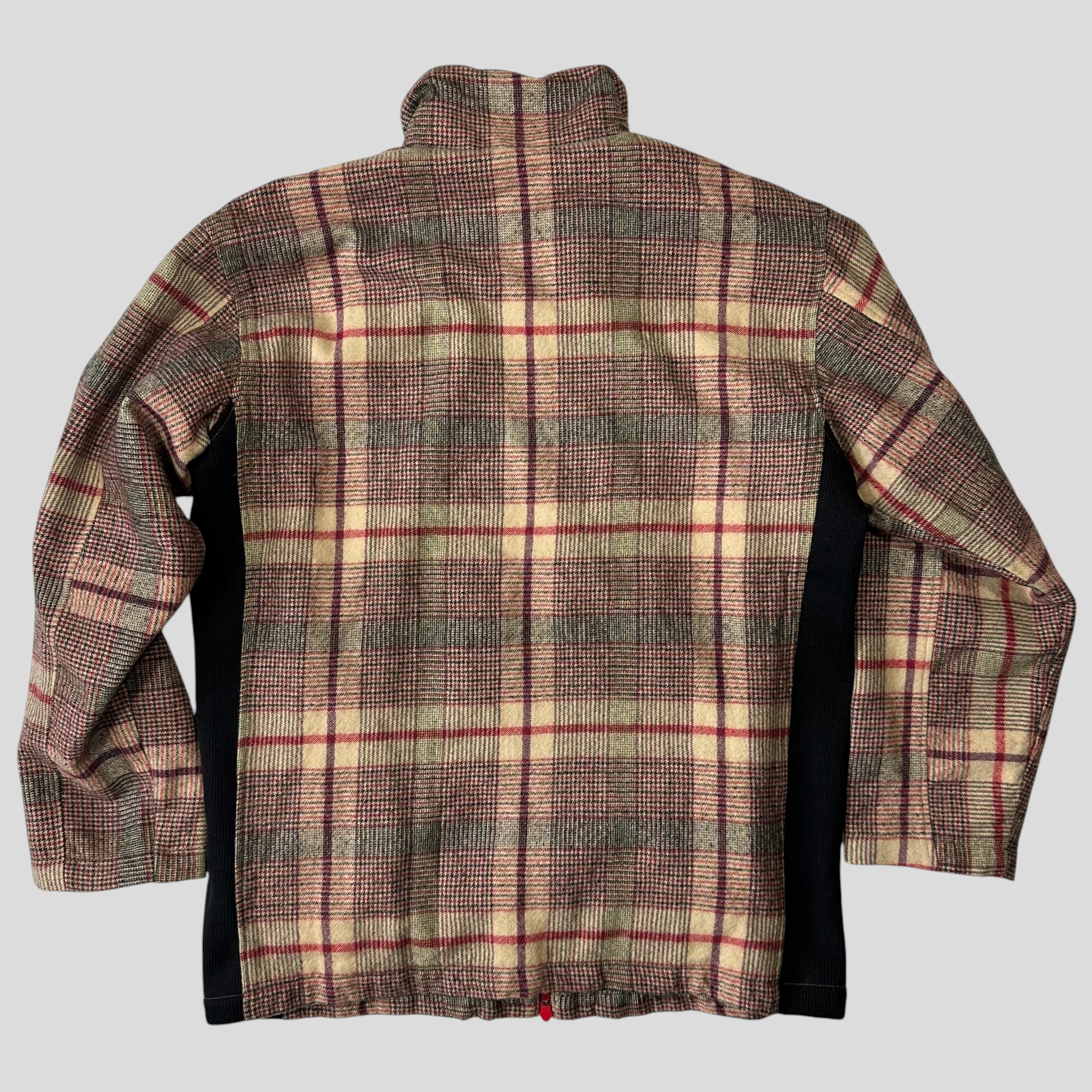 Comme Des Garçons SHIRT AW05 Technical Wool Plaid Jacket - M/L