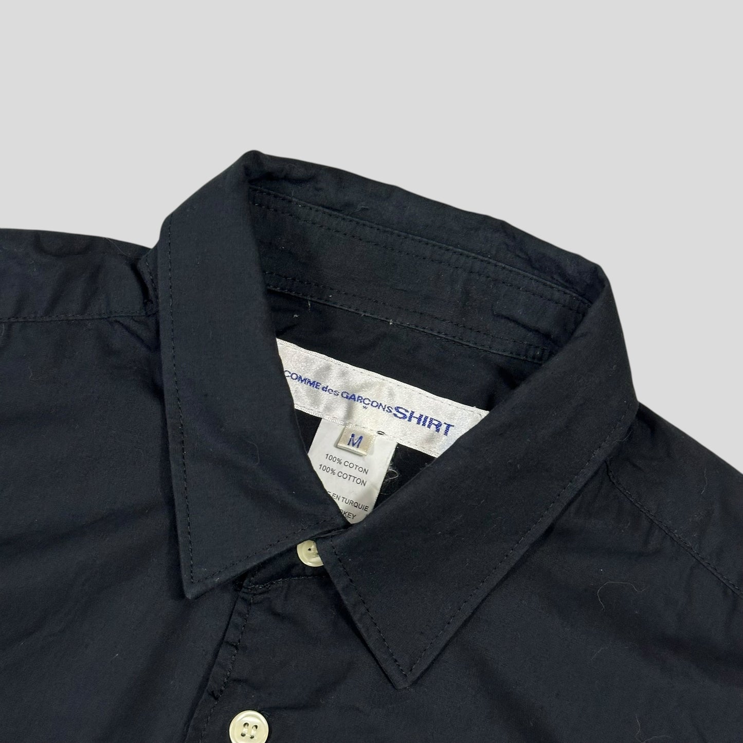 Comme Des Garçons SHIRT Striped Knit Appliqué - M