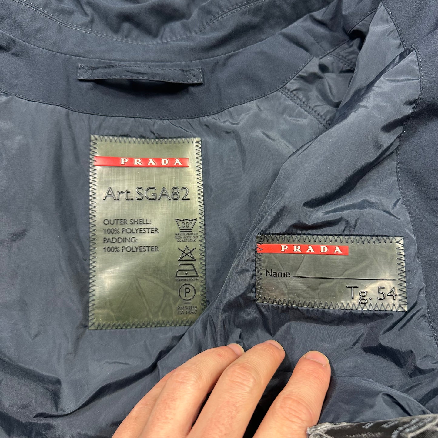 Prada Sport 2006 Goretex Cropped Padded Technical Jacket - IT54 (L)