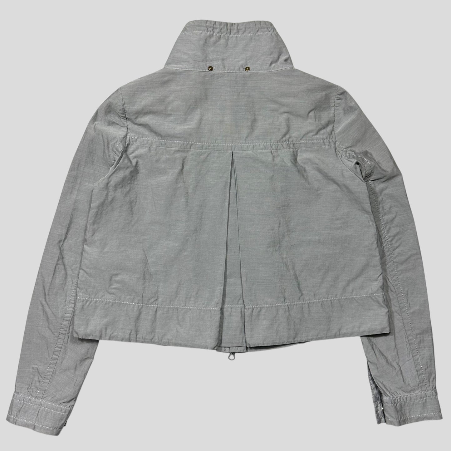 CP Company Cropped Pleated Co-nylon Jacket - IT40 (UK8)