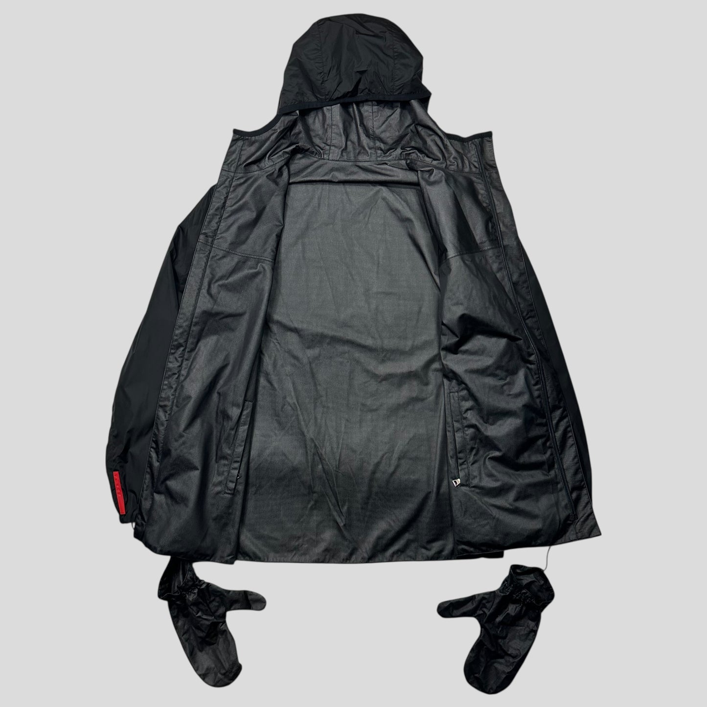 Prada Sport 1999 Hydrophobic Taped Seam Reversible Glove Jacket - IT50 (L)