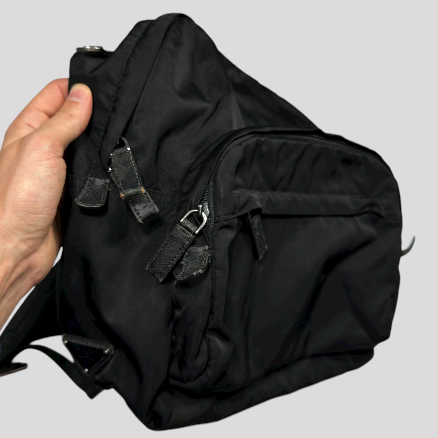 Prada Milano Nylon Technical Tanker Backpack