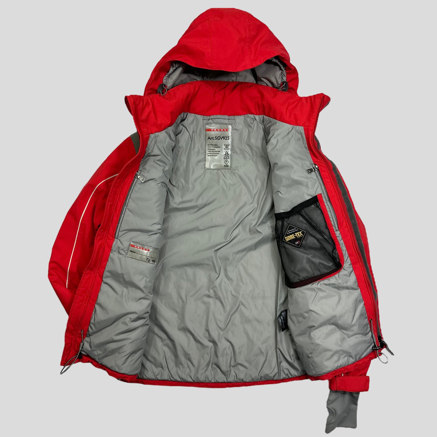 Prada Sport 2007 Goretex Padded Technical Ski Jacket - IT48 (L)