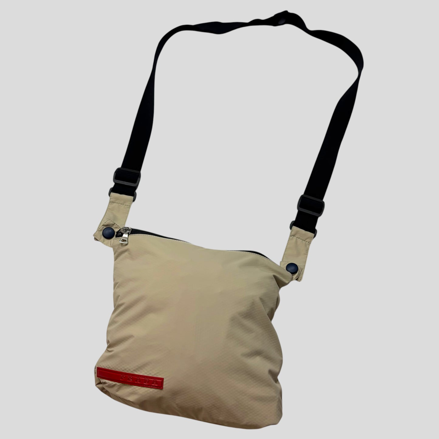 Prada Sport AW00 Goretex Backpack Strap Packable Bag Jacket - M/L
