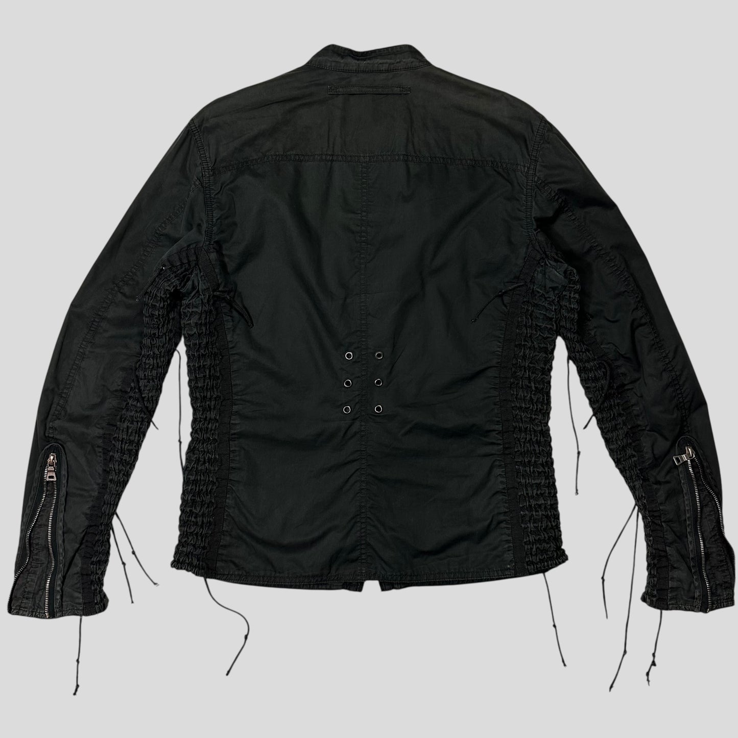 Prada Sport 00’s Tassle Detailed Cotton Multipocket Biker Jacket - IT50 (M)